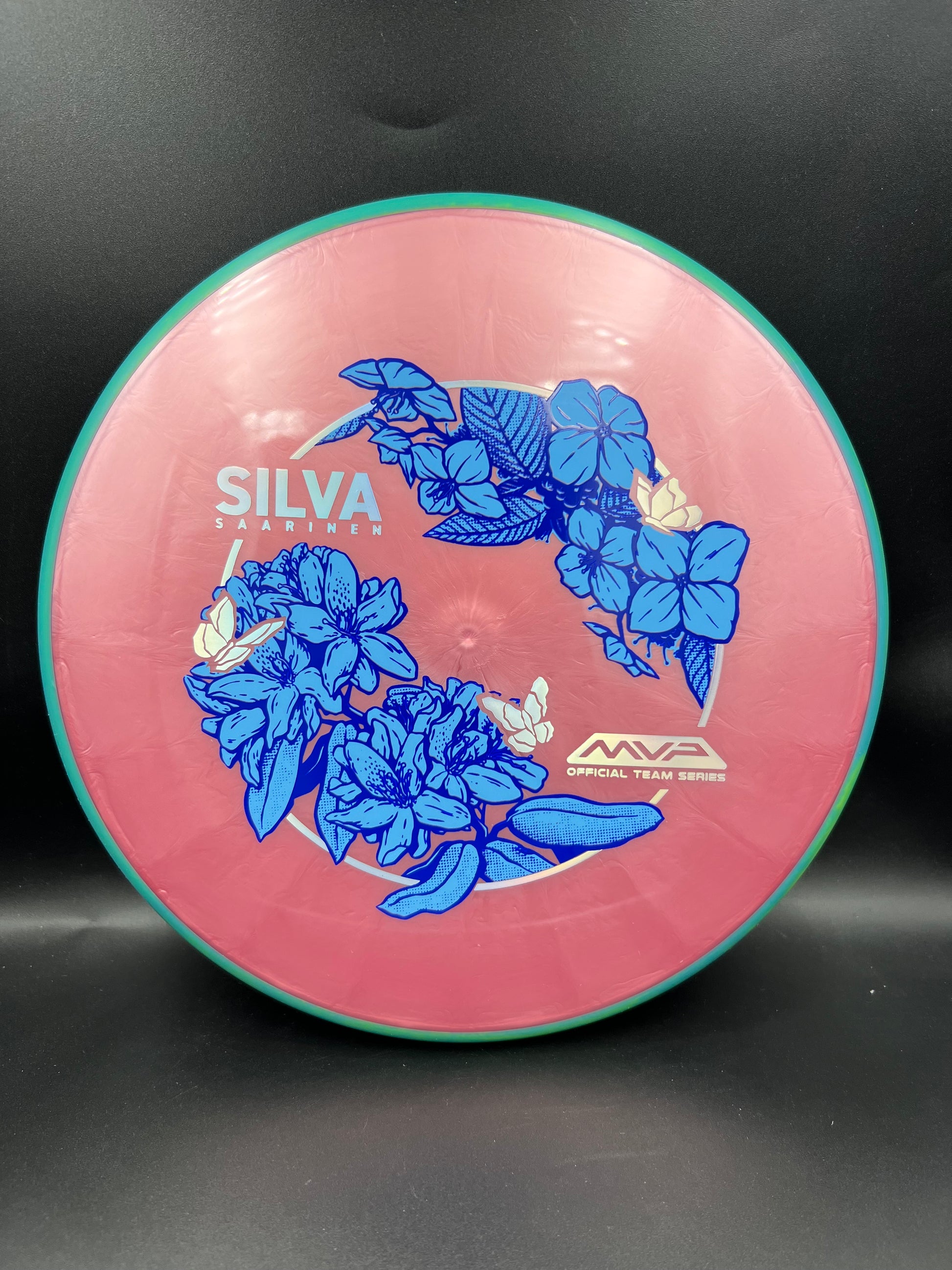 Axiom 2026 Silva Team Series Soft Plasma Proxy Teal Rim Pink Plate - 173g