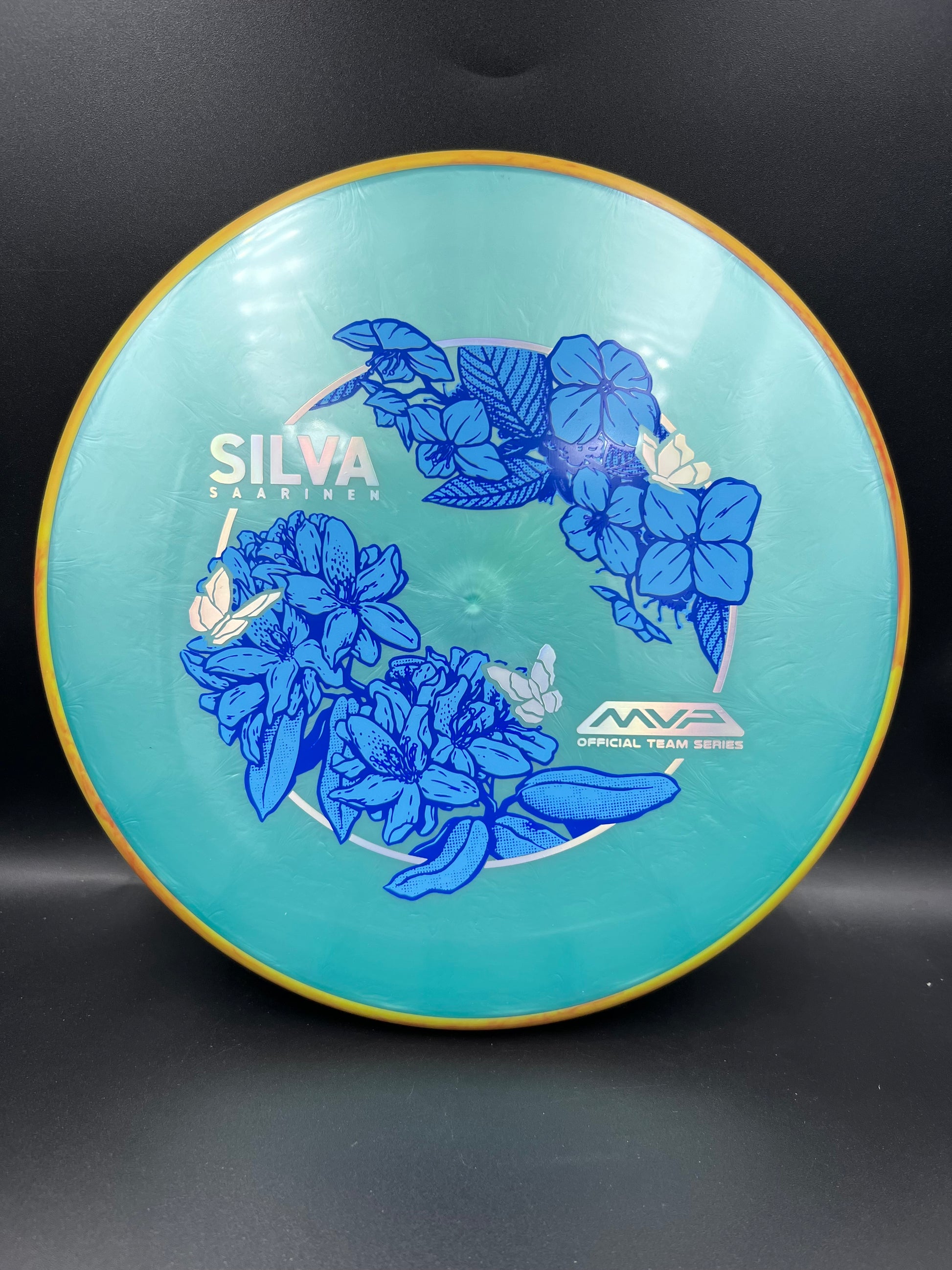 Axiom 2026 Silva Team Series Soft Plasma Proxy Orange Rim Teal Plate - 173g