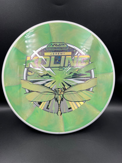 Axiom 2026 Team Series Jeremy Koling Cosmic Neutron Tempo White Rim Green Plate - 168g
