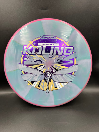 Axiom 2026 Team Series Jeremy Koling Cosmic Neutron Tempo Pink Rim Blue Pink Plate - 175g