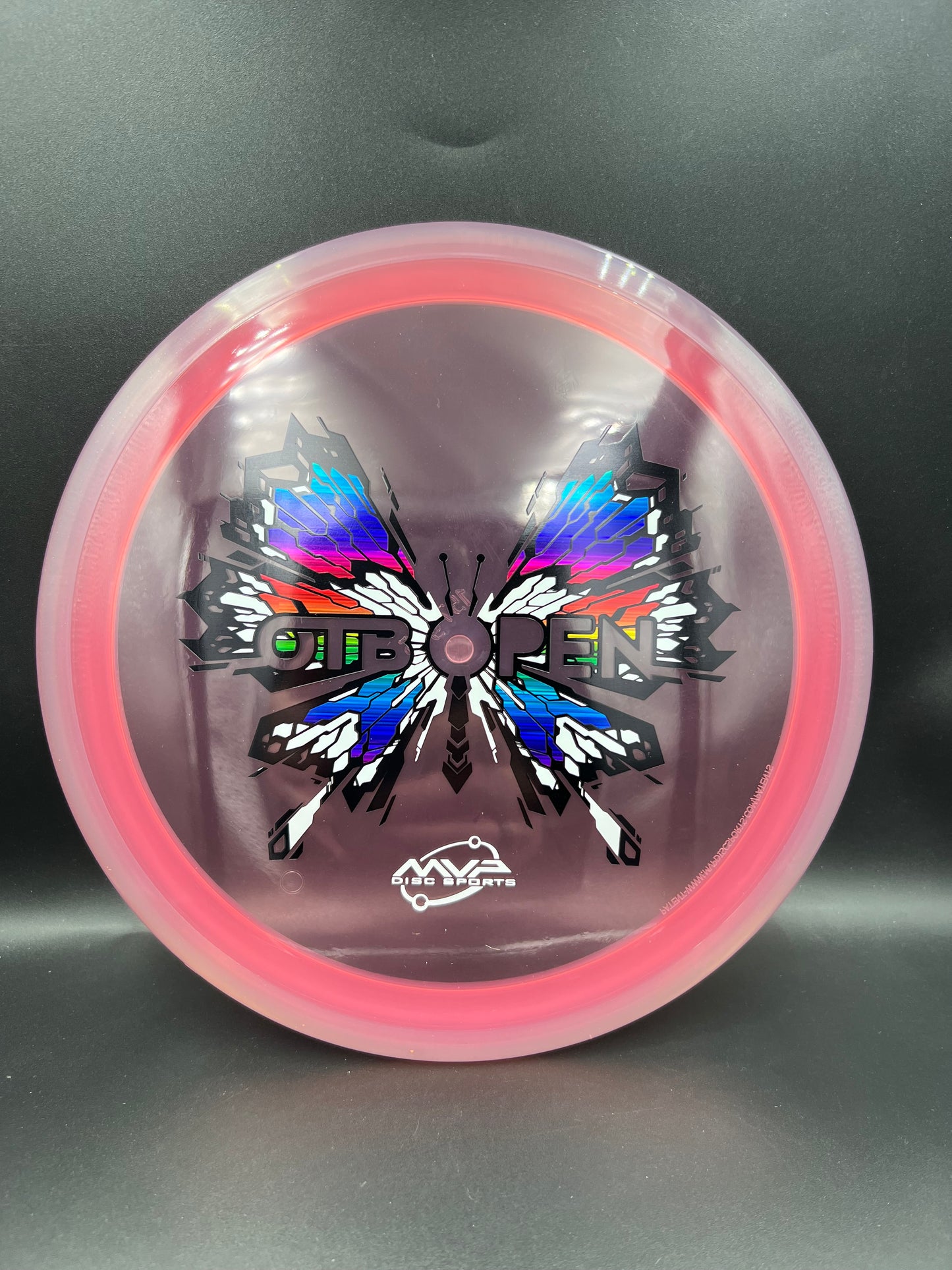 2026 OTB Axiom Prism Proton Soft Insanity Pink Rim Pink Plate - 157g
