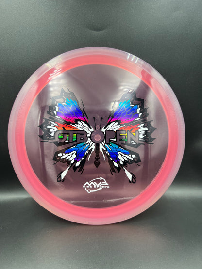 2026 OTB Axiom Prism Proton Soft Insanity Pink Rim Pink Plate - 157g