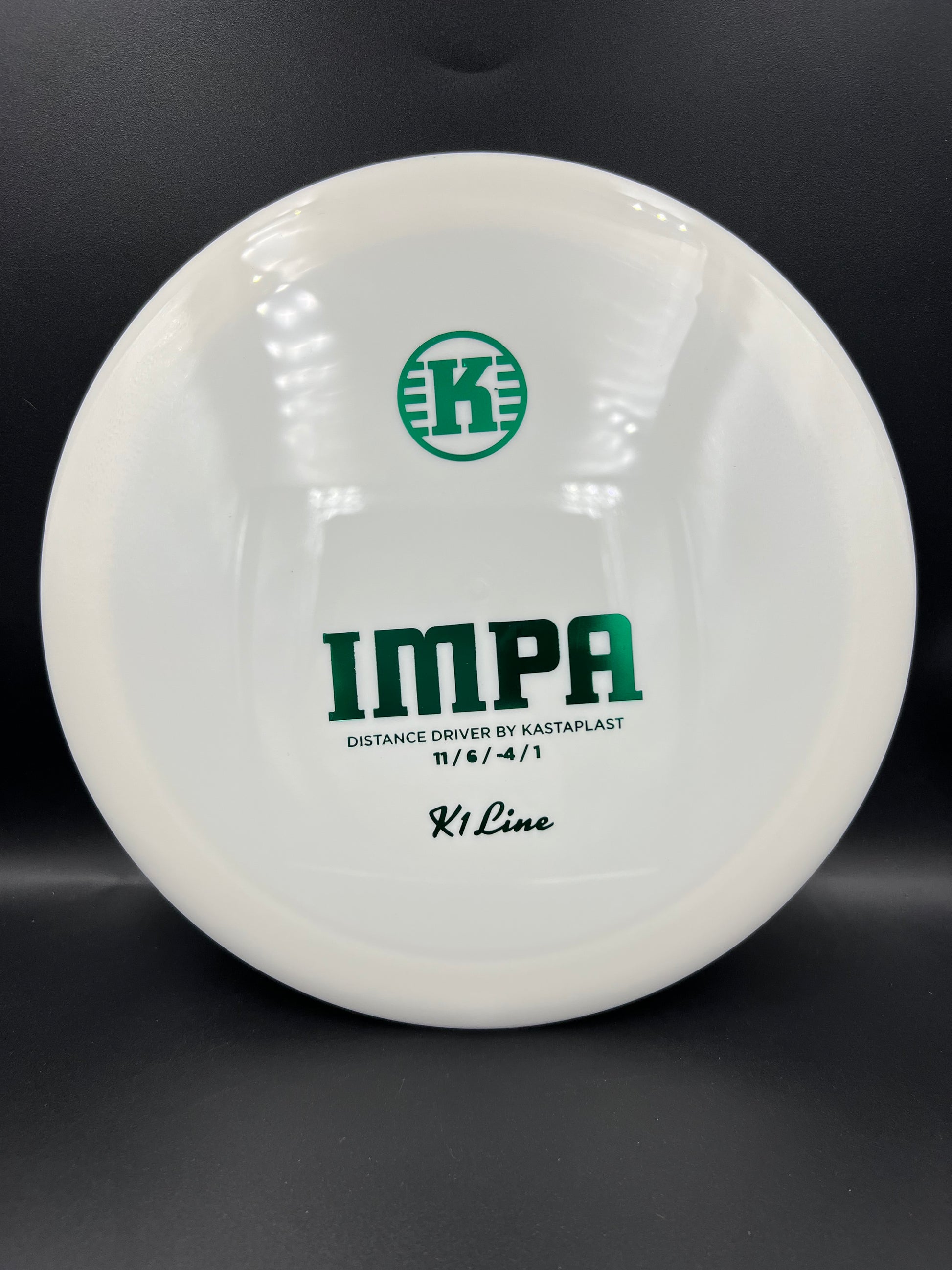 Kastaplast K1 Impa White Green Stamp - 173g