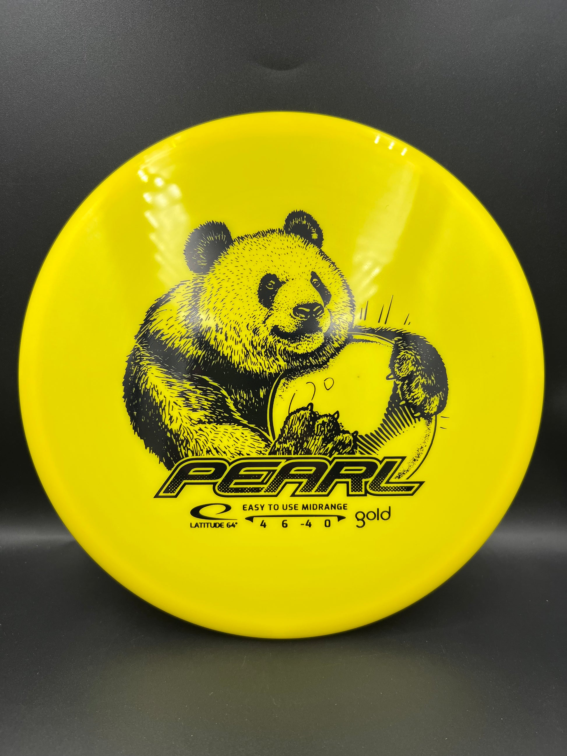 Lat64 Gold Pearl Yellow Black Stamp - 160g