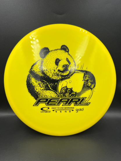 Lat64 Gold Pearl Yellow Black Stamp - 160g