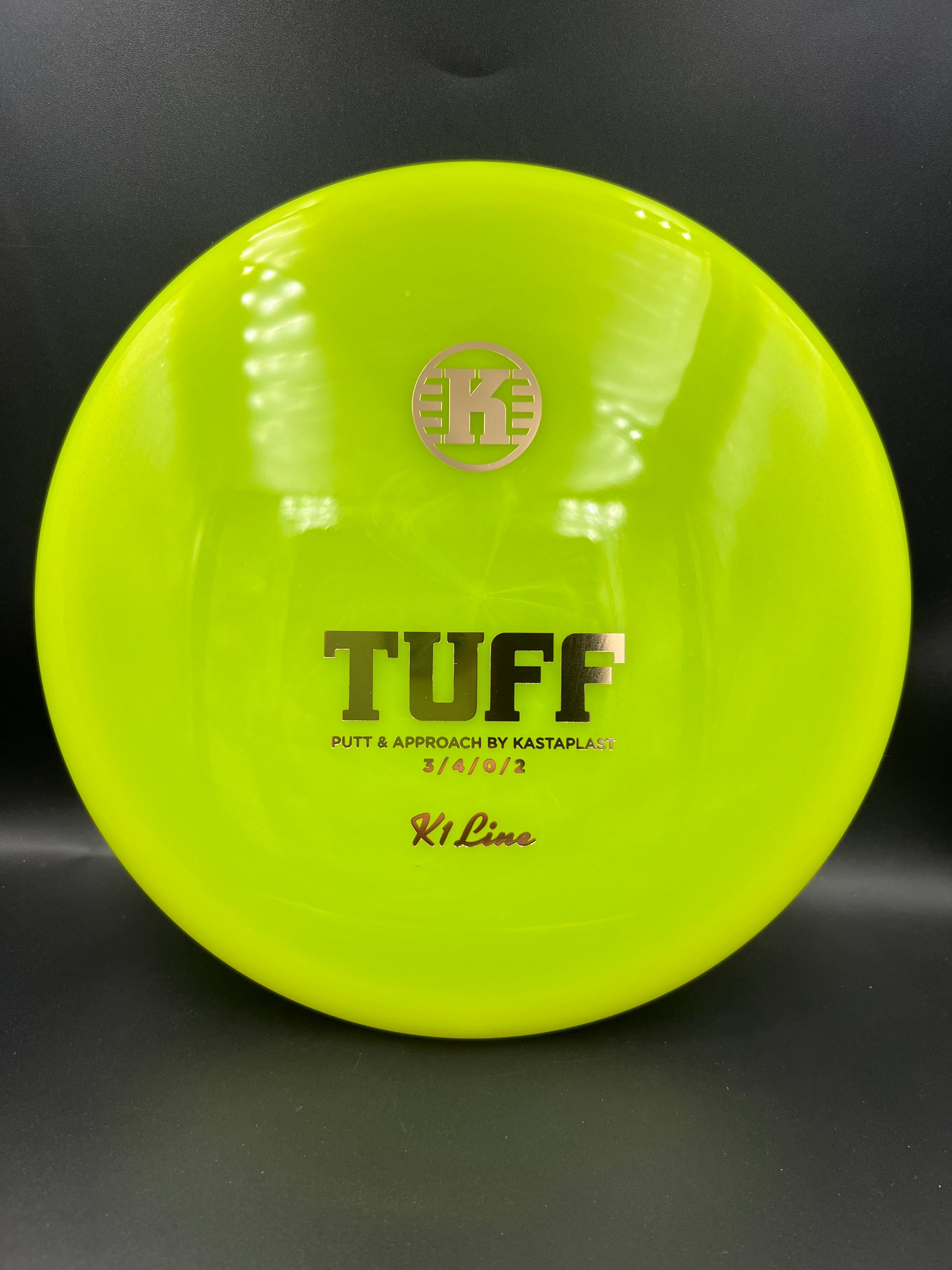Kastaplast K1 Tuff Yellow Gold Stamp - 176g