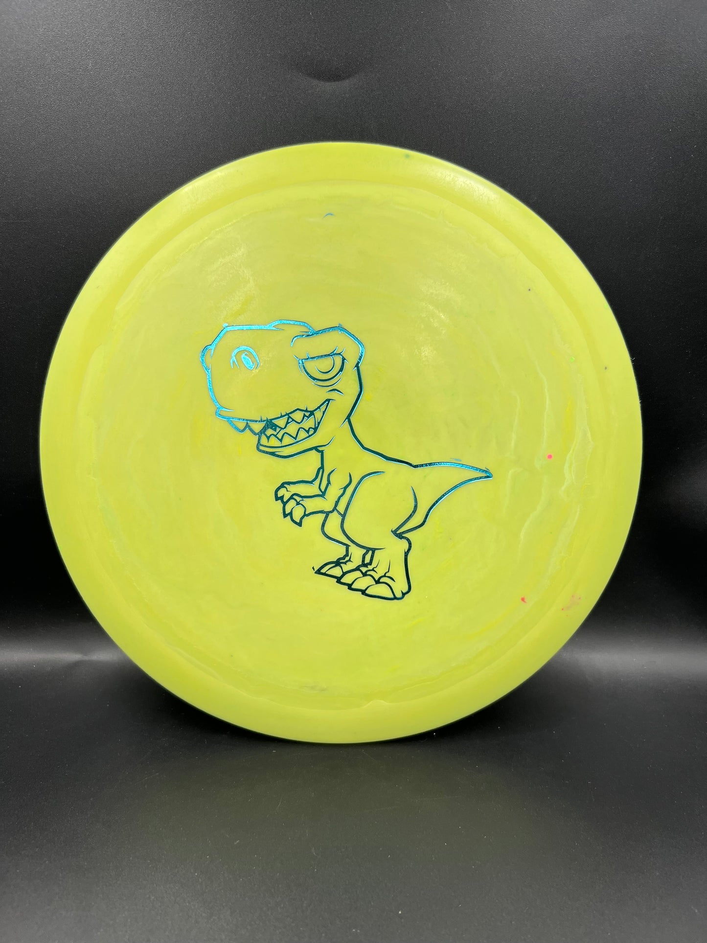 Dino Discs Egg Shell T Rex Light Green Blue Stamp - 128g