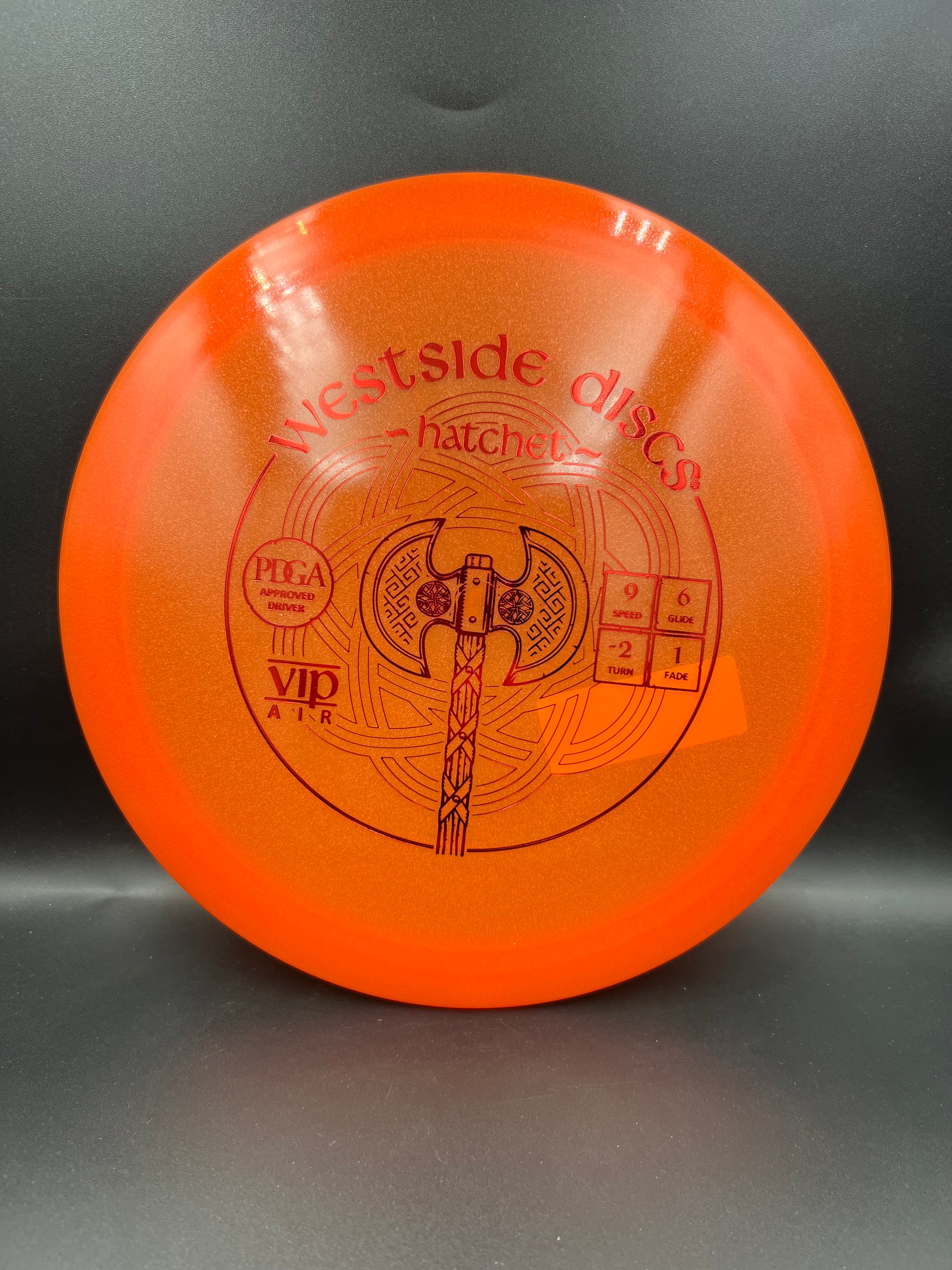Westside VIP Air Hatchet Orange Red Stamp - 157g