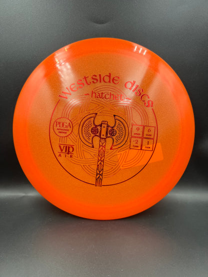 Westside VIP Air Hatchet Orange Red Stamp - 157g