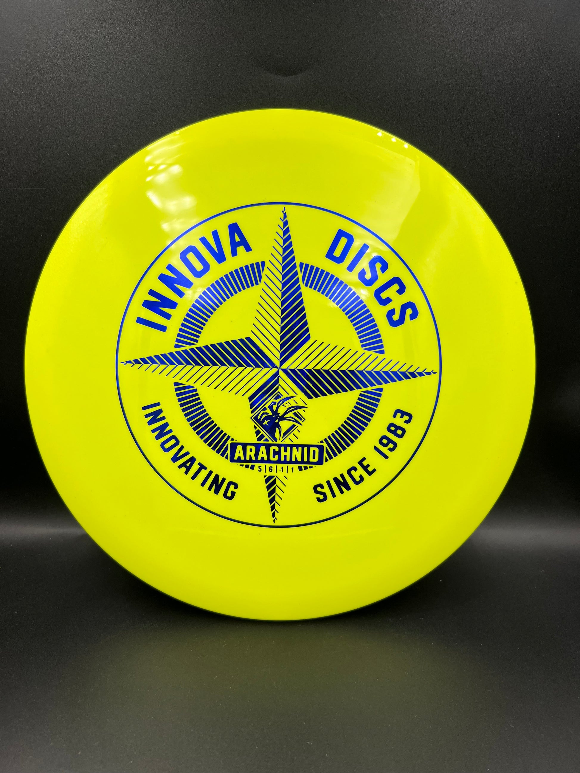 Innova Star Arachnid First Run Yellow Blue Stamp - 180g