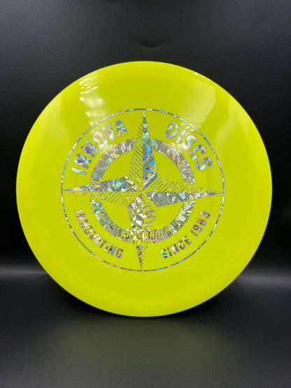 Innova Star Arachnid First Run Yellow Silver Shatter Stamp - 177g