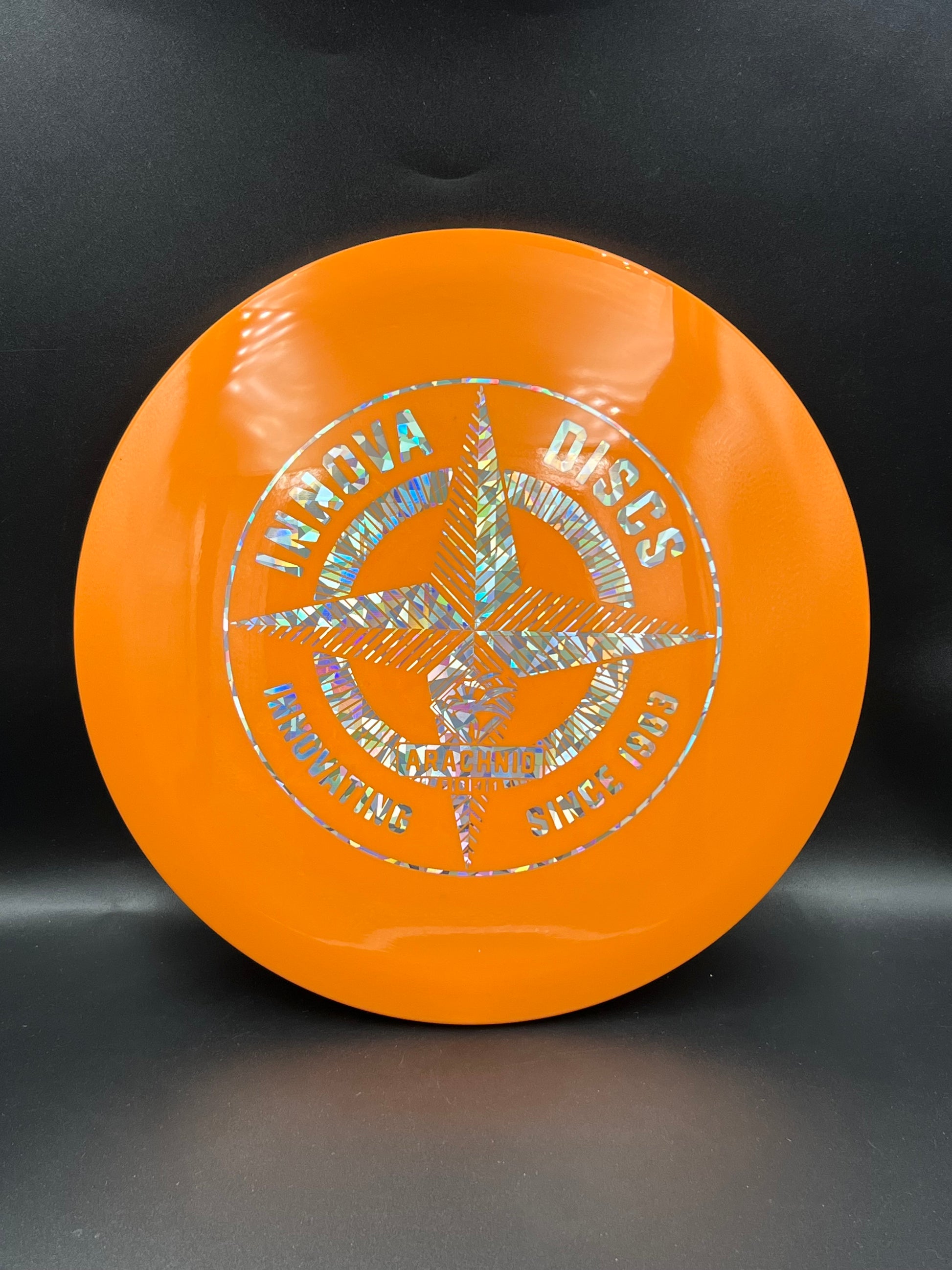 Innova Star Arachnid First Run Orange Silver Shatter Stamp - 176g