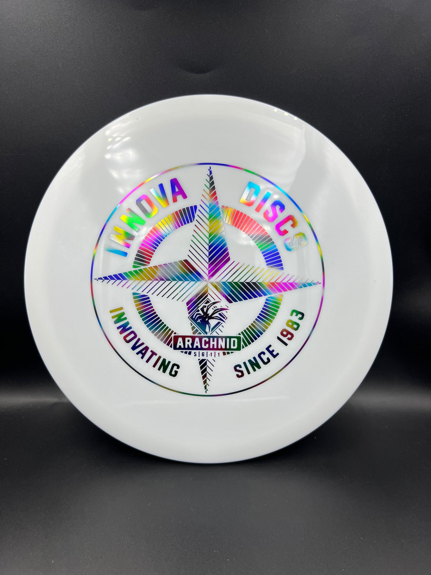 Innova Star Arachnid First Run White Rainbow Stamp - 171g