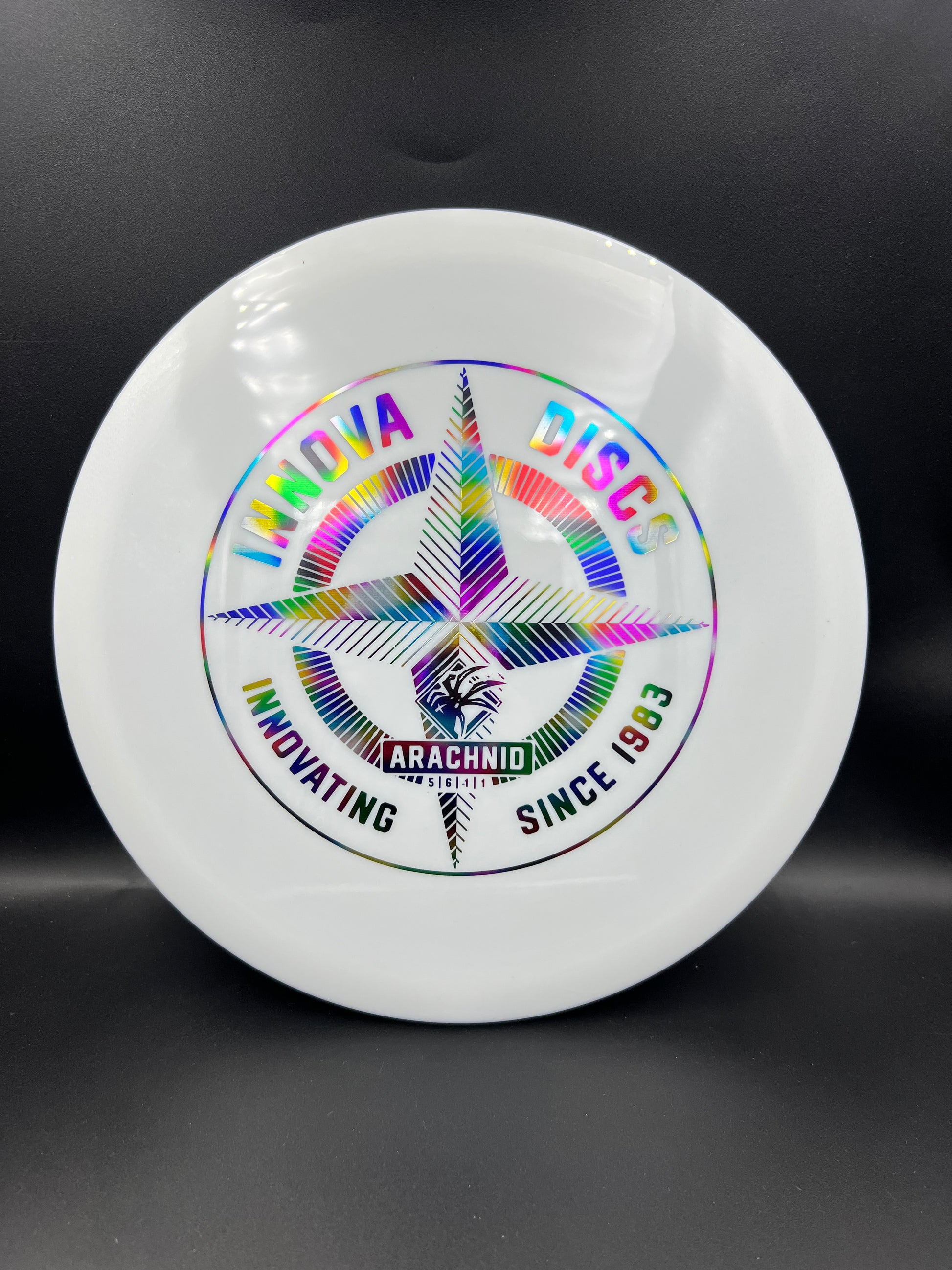 Innova Star Arachnid First Run White Rainbow Stamp - 171g