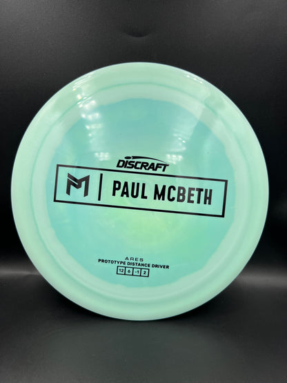 Discraft Paul McBeth Prototype Ares Mint Black Stamp - 173g