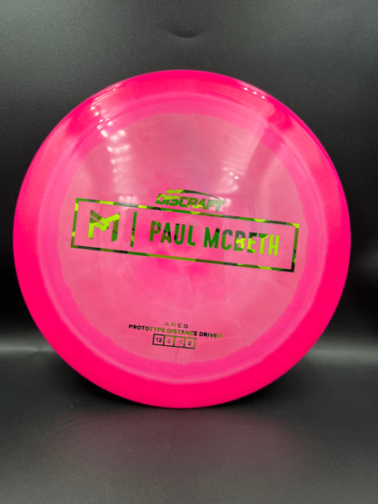 Discraft Paul McBeth Prototype Ares Pink Camo Stamp - 173g