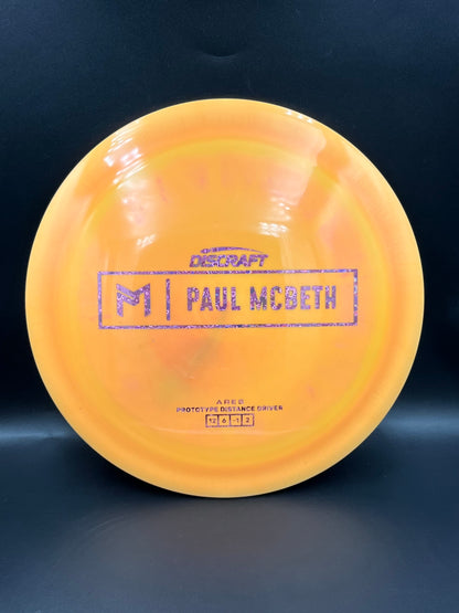 Discraft Paul McBeth Prototype Ares Orange Pink Hearts Stamp - 174g