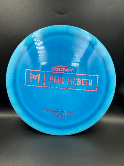 Discraft Paul McBeth Prototype Ares Blue Pink Hearts Stamp - 175g