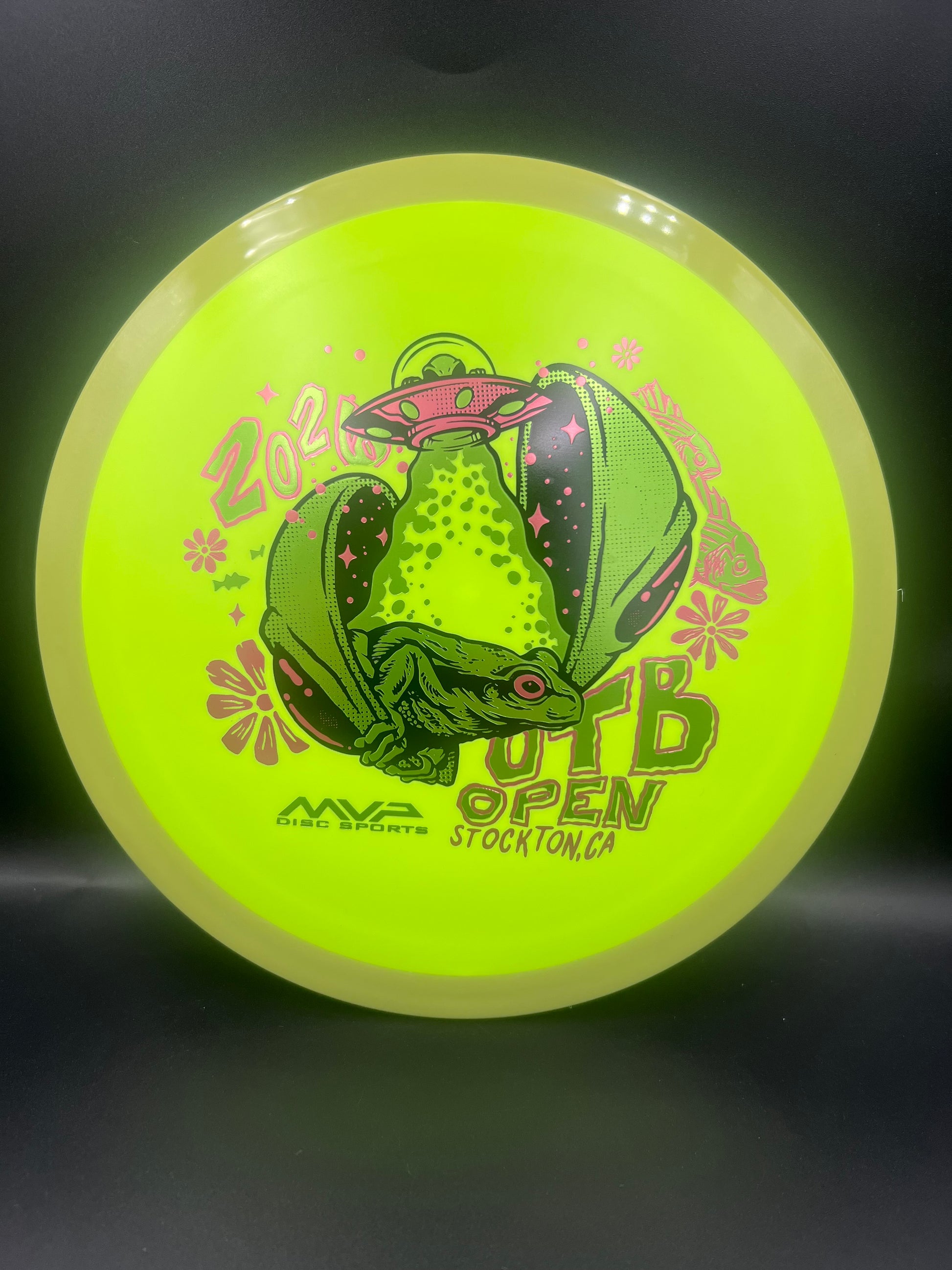 2026 OTB Axiom Fission Delirium Beige Rim Highlighter Plate - 173g
