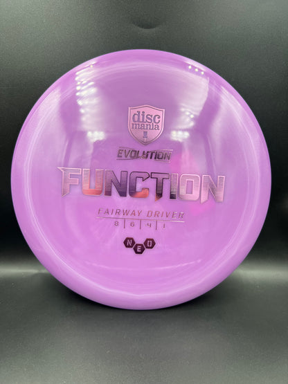 Discmania NEO Function Purple Pink Stamp - 171g