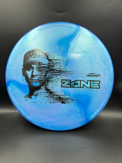 Discraft Adam Hammes Zone 2026 Tour Series Blue Snowflake Stamp - 174g