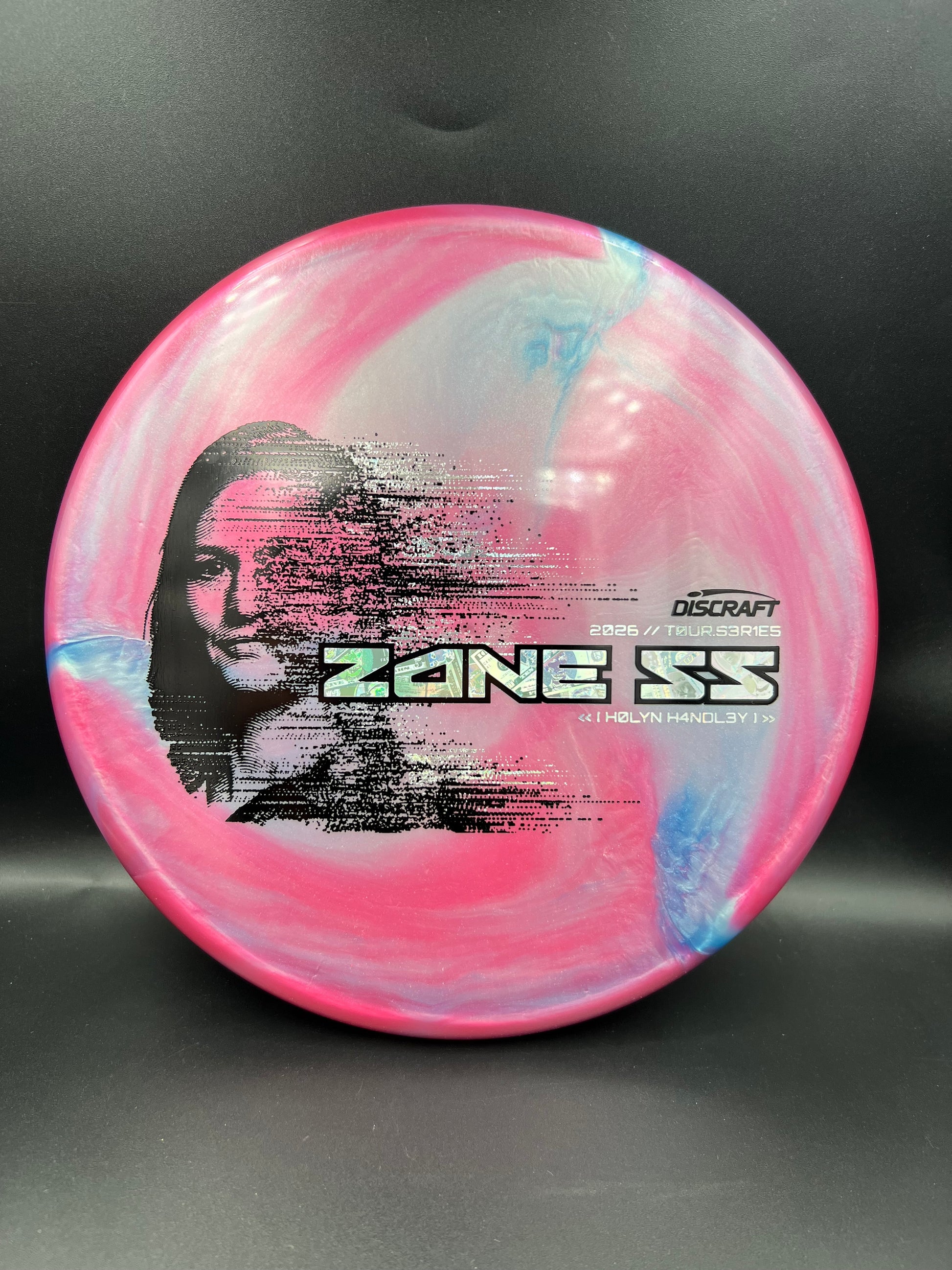 Discraft Holyn Handley Zone SS 2026 Tour Series Pink Money Stamp - 173-174g