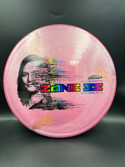 Discraft Holyn Handley Zone SS 2026 Tour Series Pink Rainbow Stamp - 173-174g