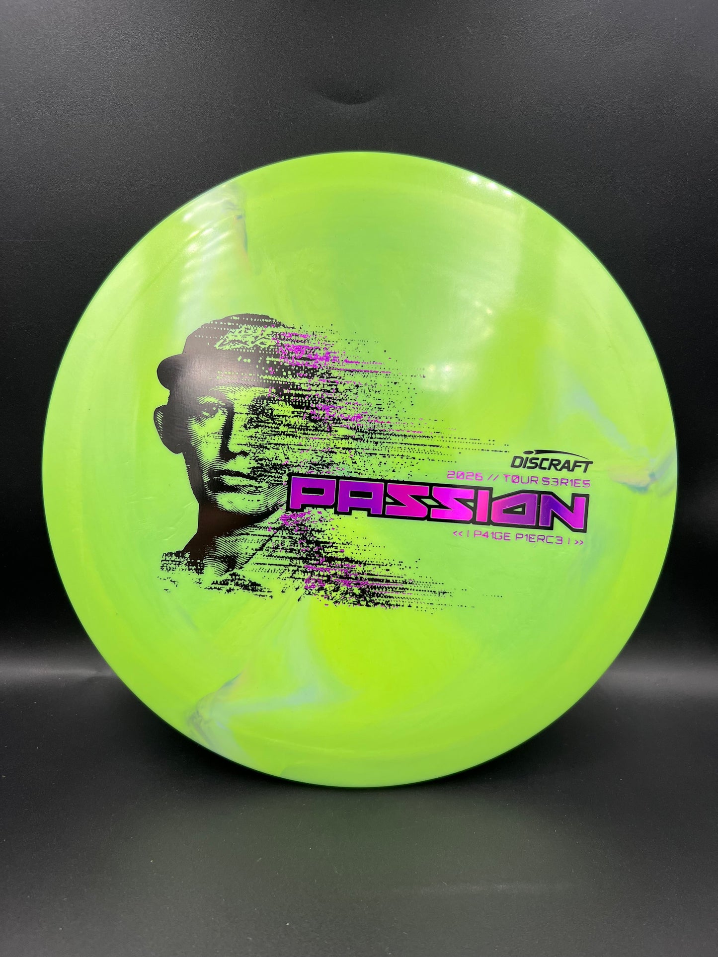 Discraft Paige Pierce Passion 2026 Tour Series Green Pink Stamp - 170-172g