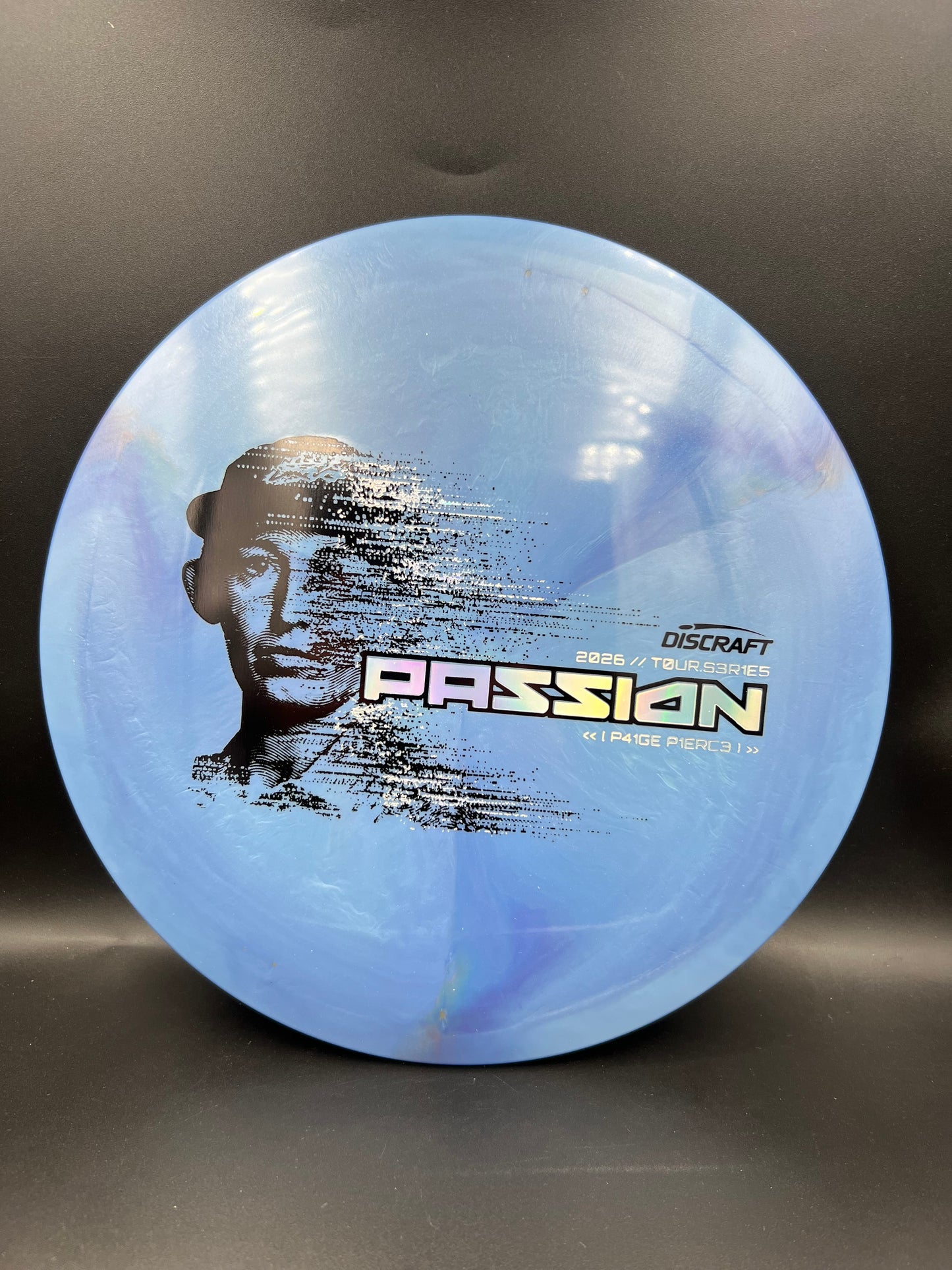 Discraft Paige Pierce Passion 2026 Tour Series Blue Silver Stamp - 167-169g