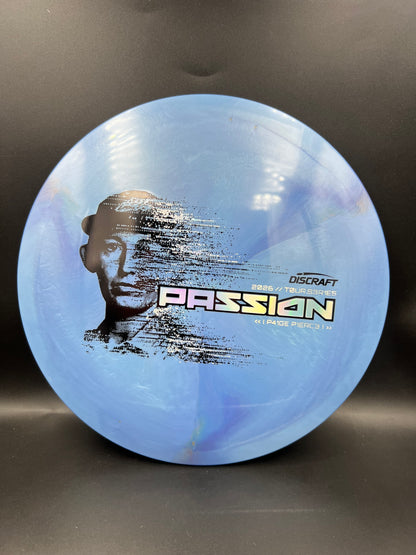 Discraft Paige Pierce Passion 2026 Tour Series Blue Silver Stamp - 167-169g