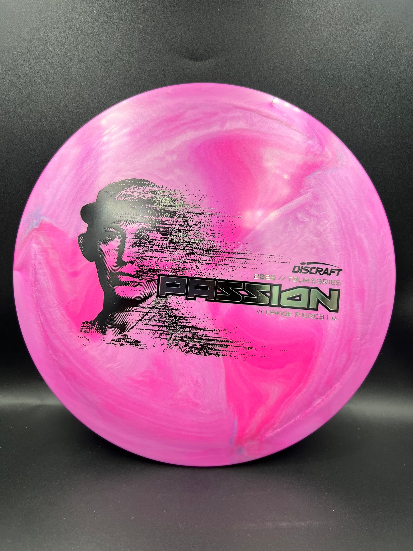 Discraft Paige Pierce Passion 2026 Tour Series Pink Silver Stamp - 173-174g