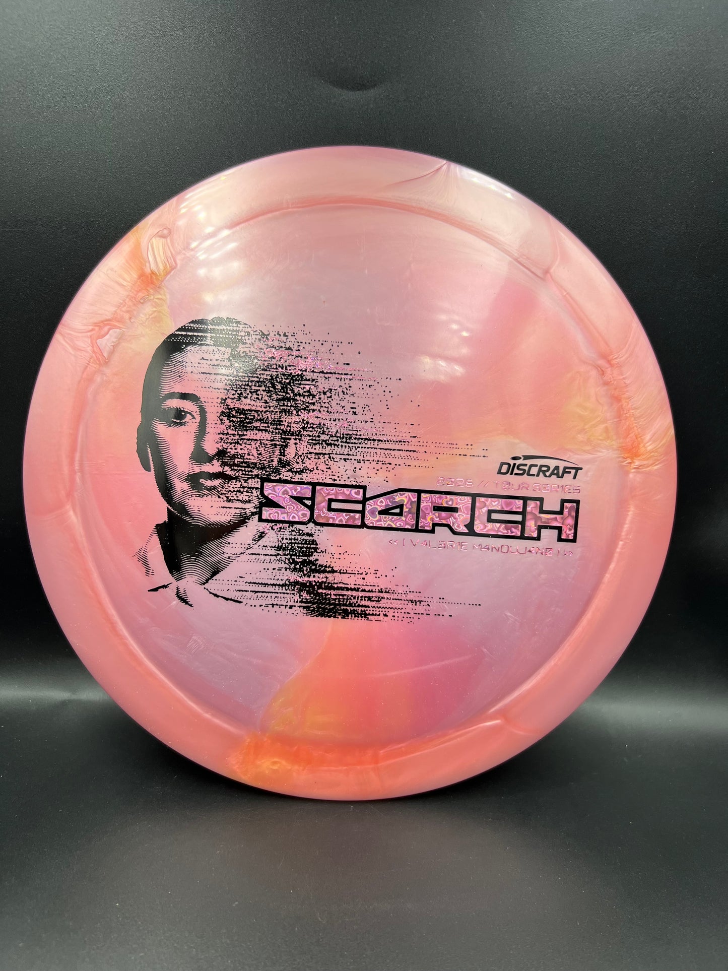 Discraft Valerie Mandujano Scorch 2026 Tour Series Pink Pink Hearts Stamp - 170-172g