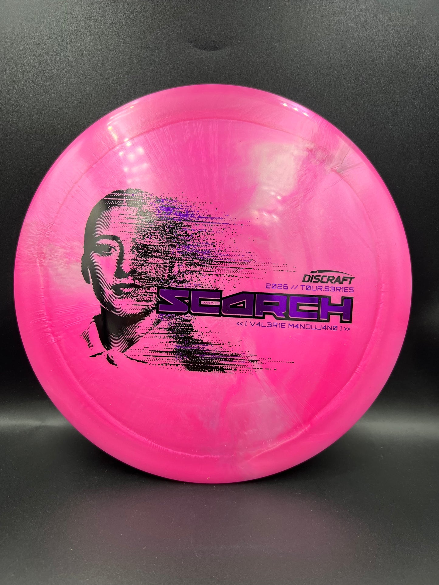 Discraft Valerie Mandujano Scorch 2026 Tour Series Pink Purple Stamp - 170-172g