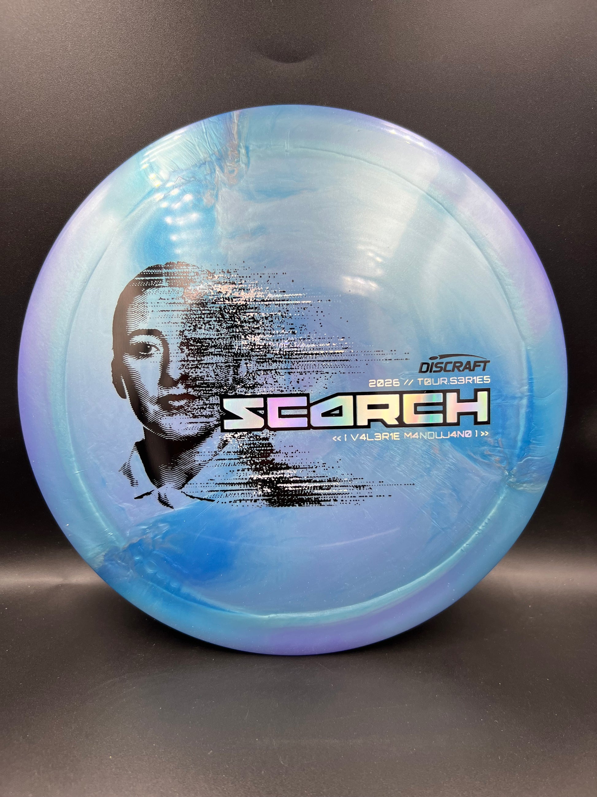 Discraft Valerie Mandujano Scorch 2026 Tour Series Blue Silver Stamp - 170-172g