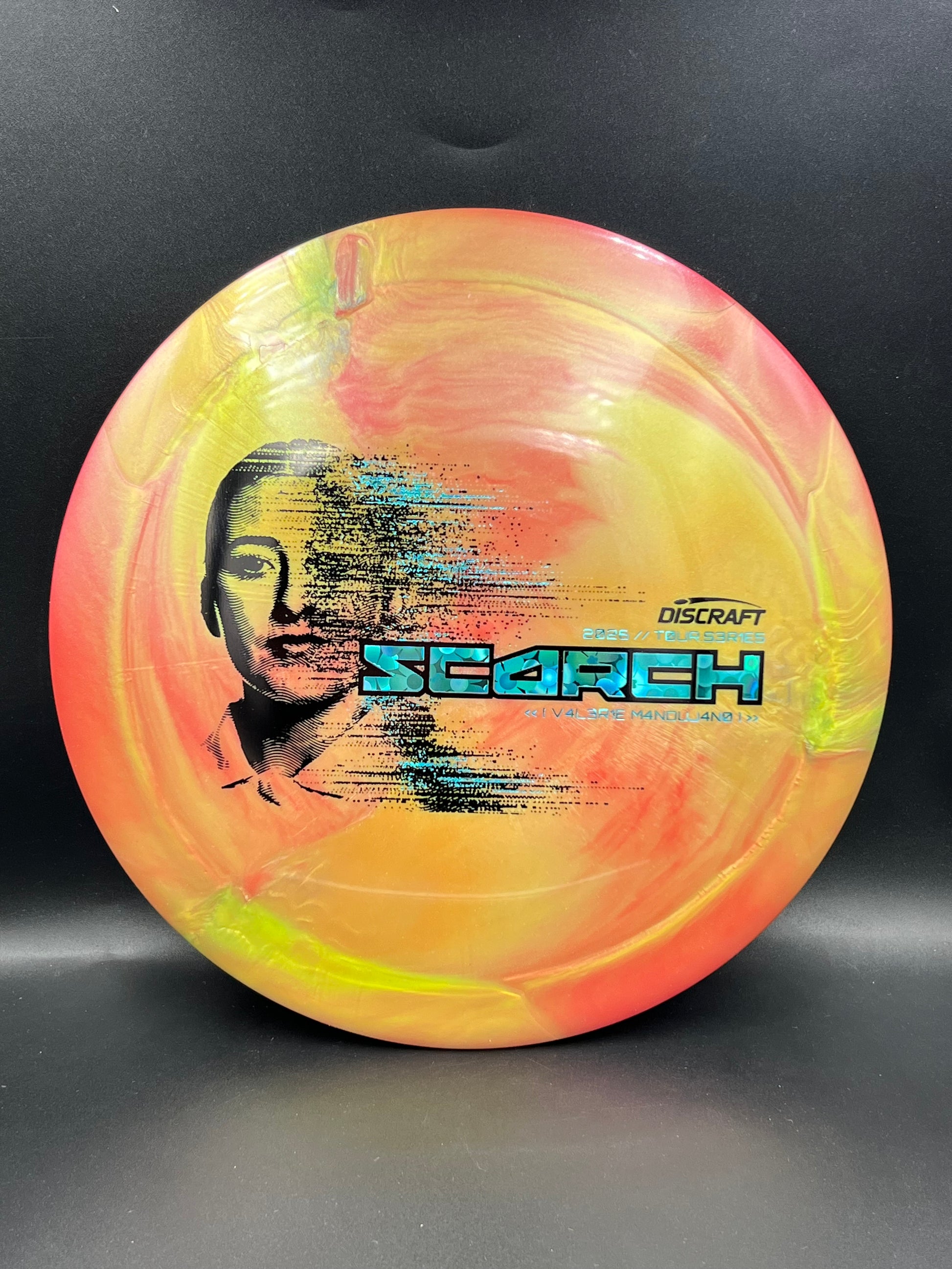 Discraft Valerie Mandujano Scorch 2026 Tour Series Yellow Red Blue Flower Stamp - 170-172g