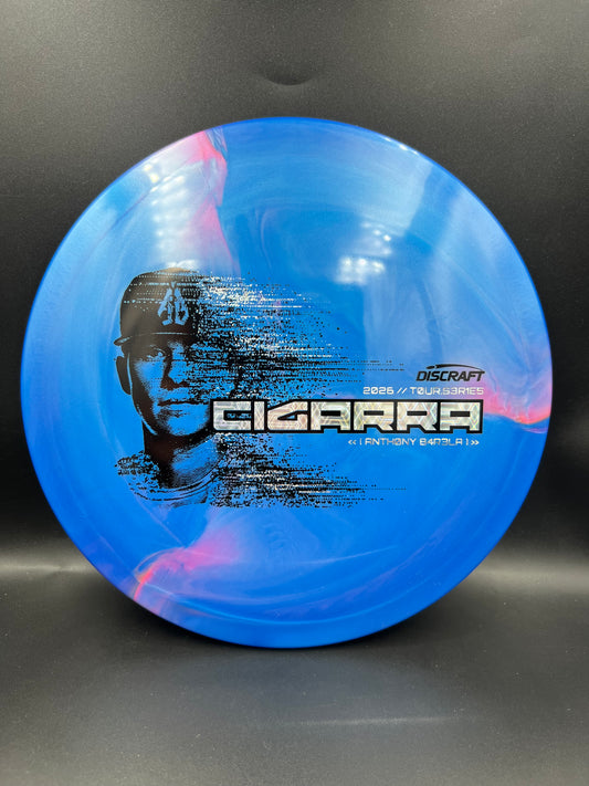 Discraft Anthony Barela Cigarra 2026 Tour Series Blue Silver Stamp - 174g