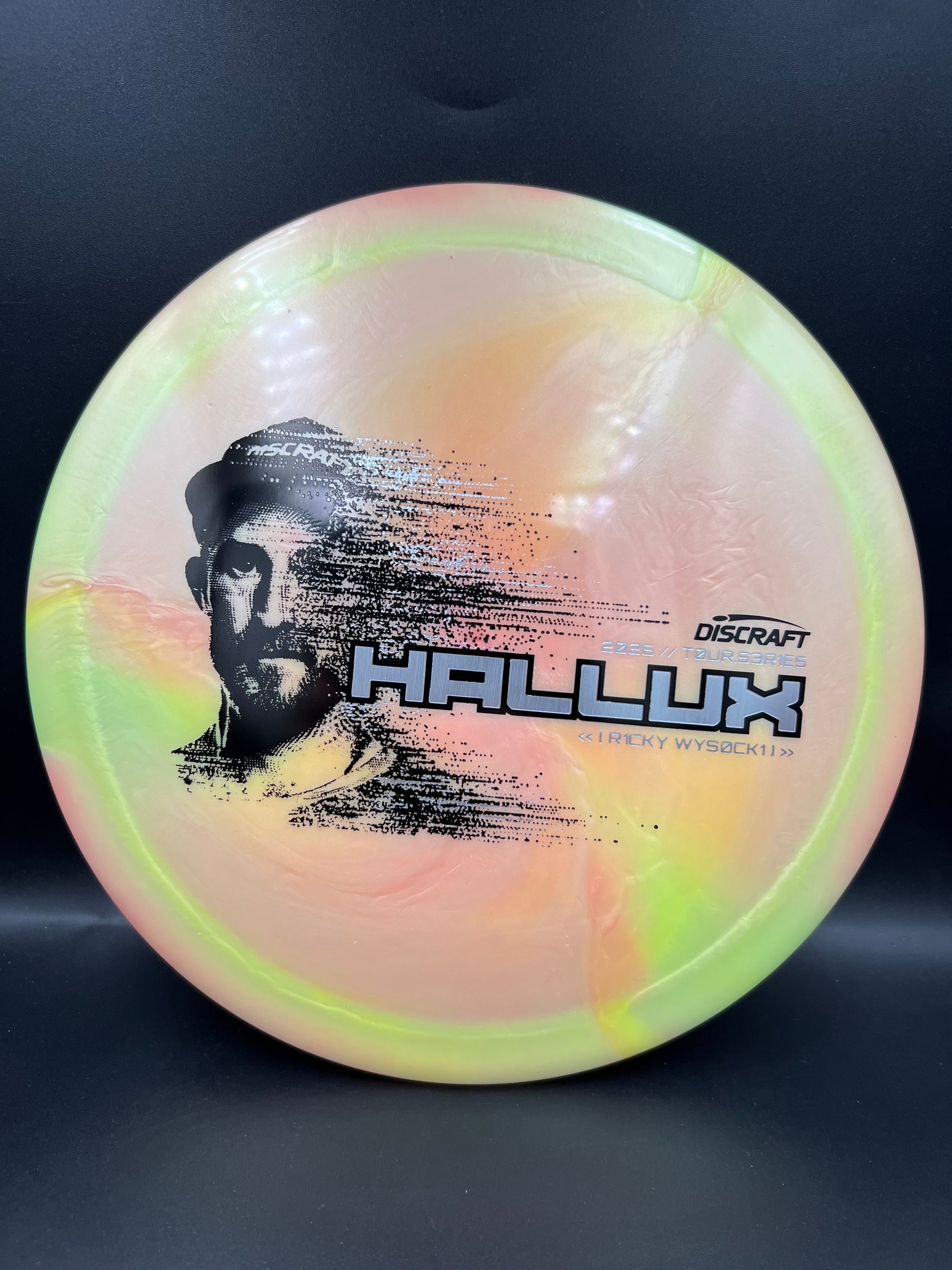 Discraft Ricky Wysocki Hallux 2026 Tour Series Yellow Green Pink Silver Stamp - 174g