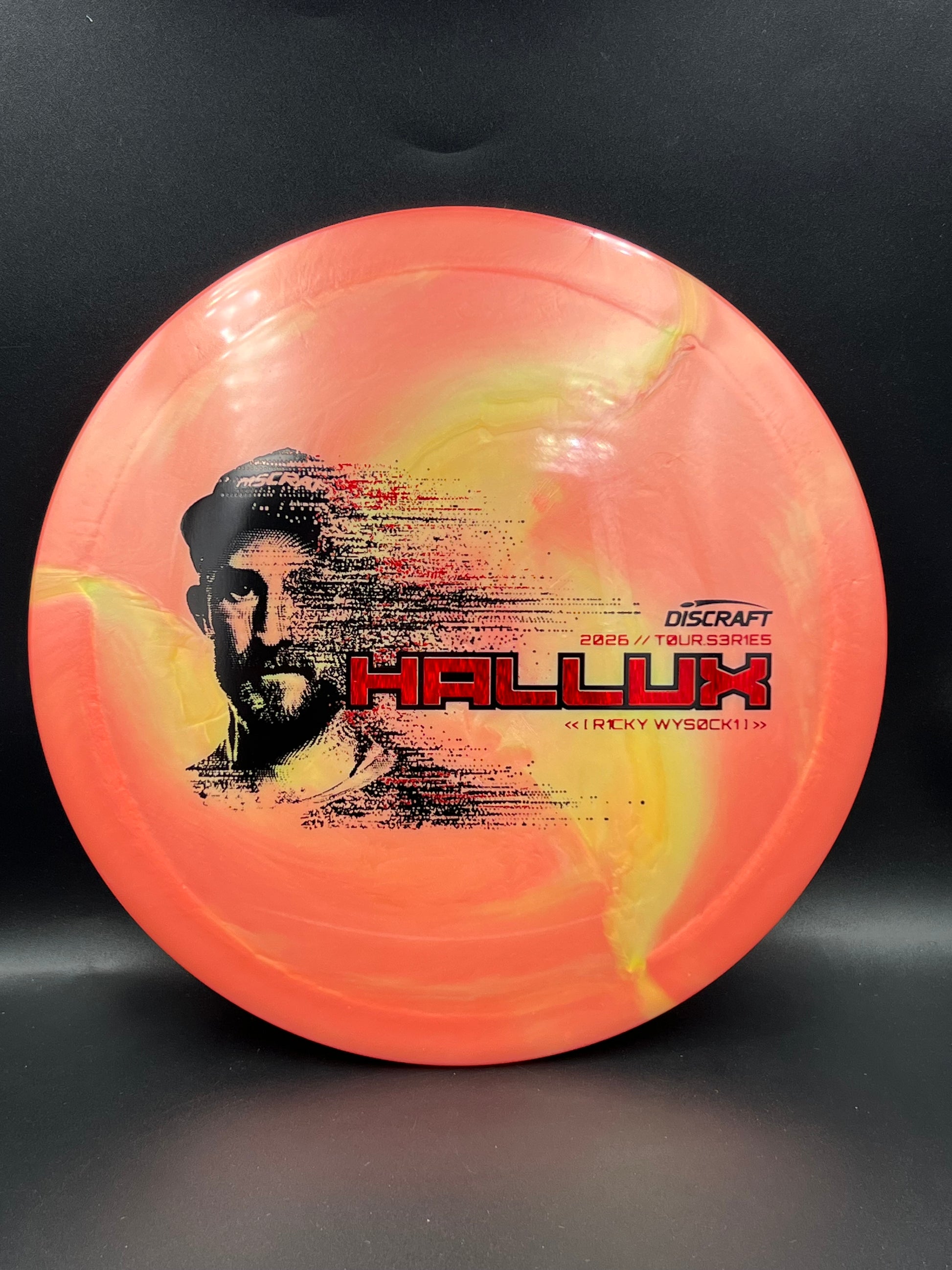 Discraft Ricky Wysocki Hallux 2026 Tour Series Pinkish Orange Red Stamp - 173g