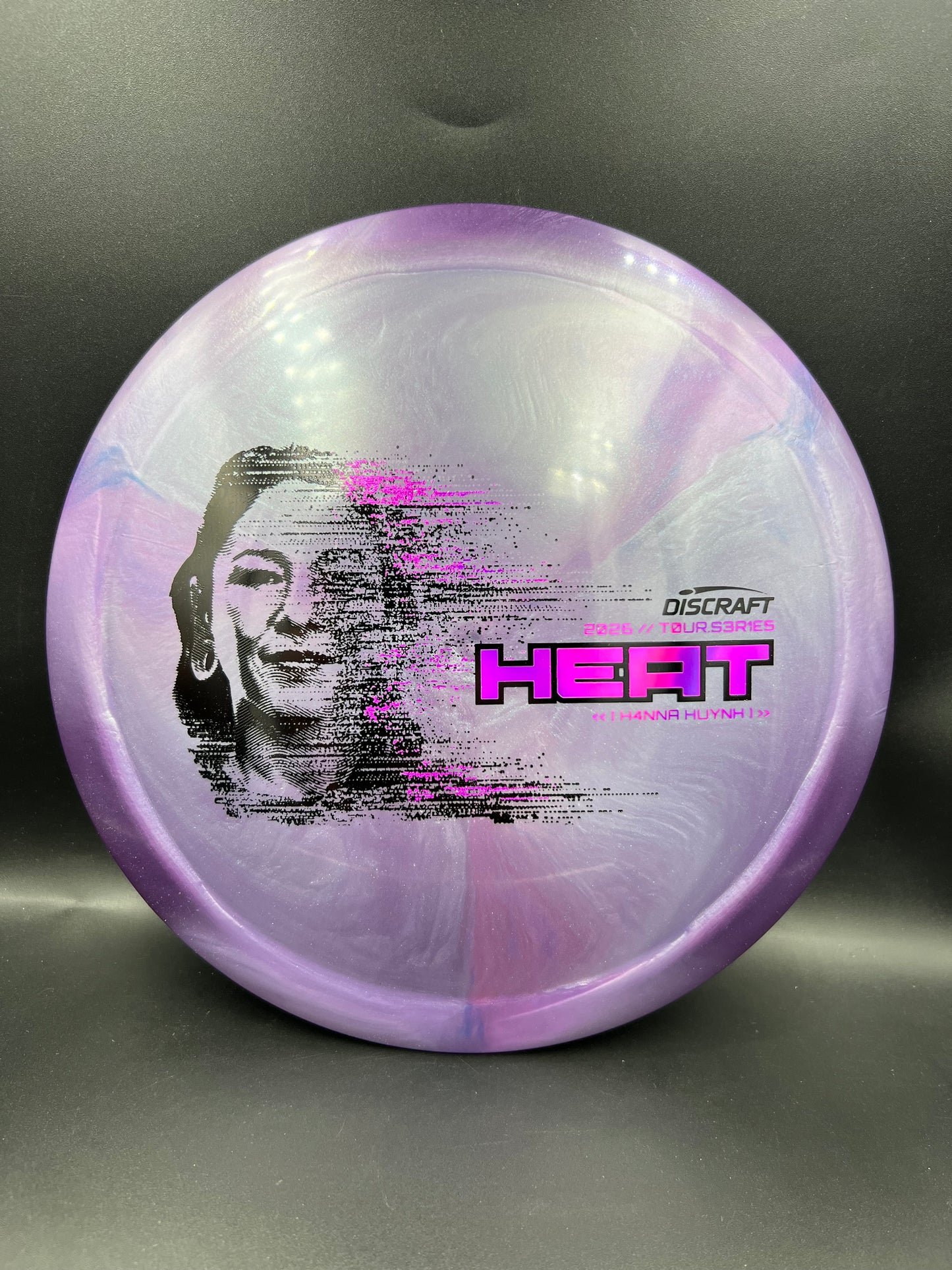 Discraft Hanna Huynh Heat 2026 Tour Series Purple Pink Stamp - 173-174g