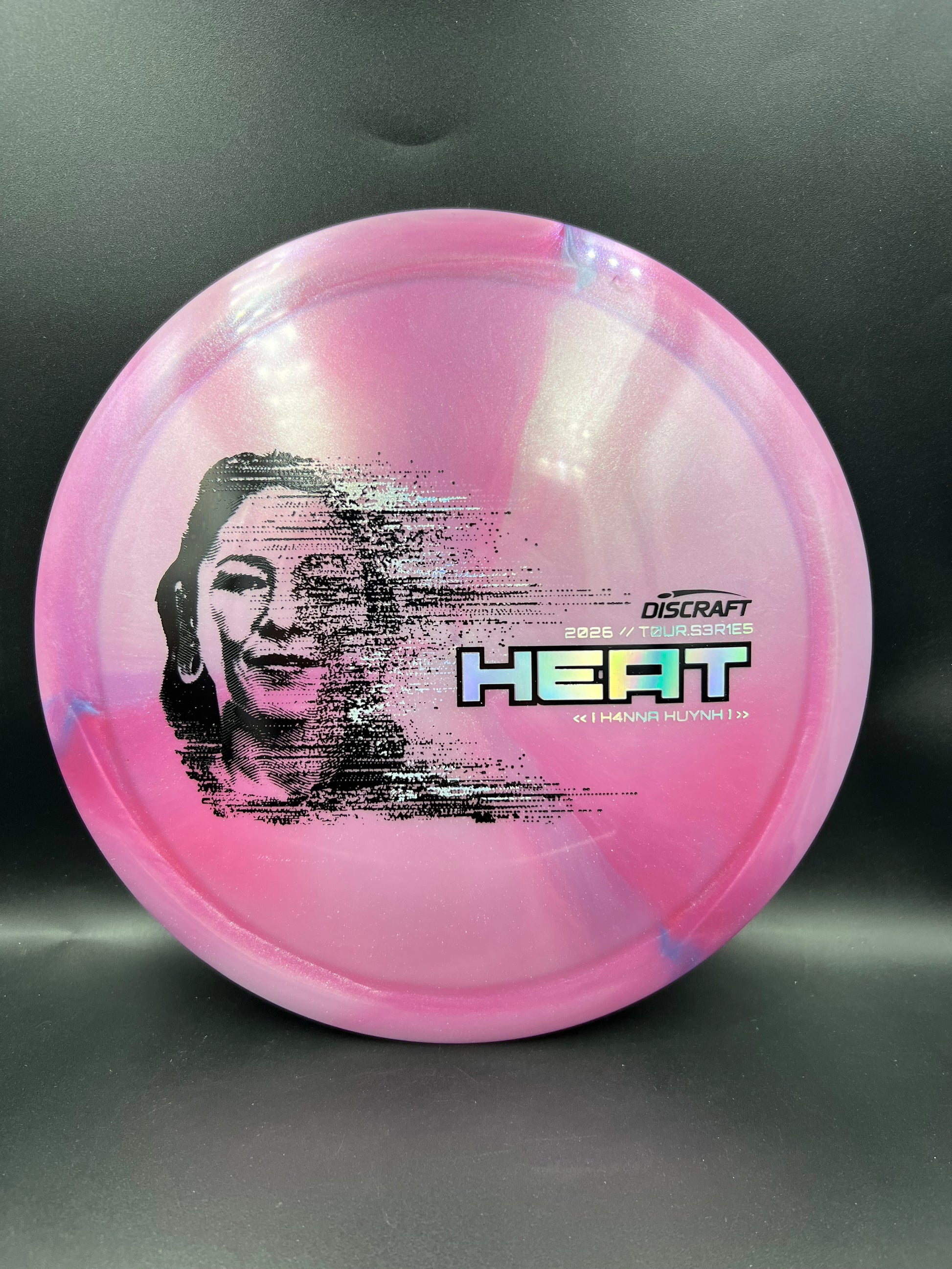 Discraft Hanna Huynh Heat 2026 Tour Series Pink Silver Stamp - 173-174g