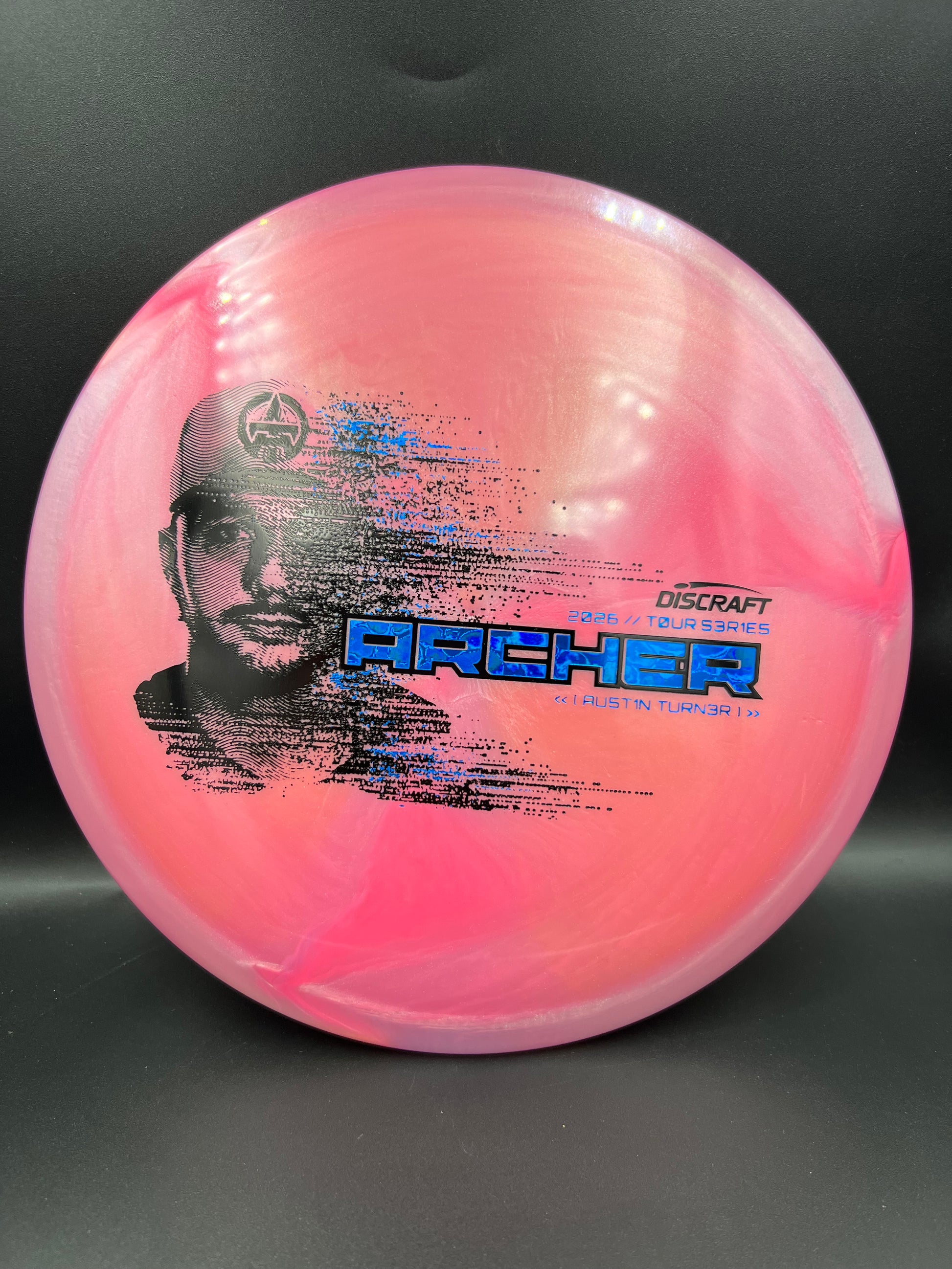 Discraft Austin Turner Archer 2026 Tour Series Pink Blue Stamp - 175-176g