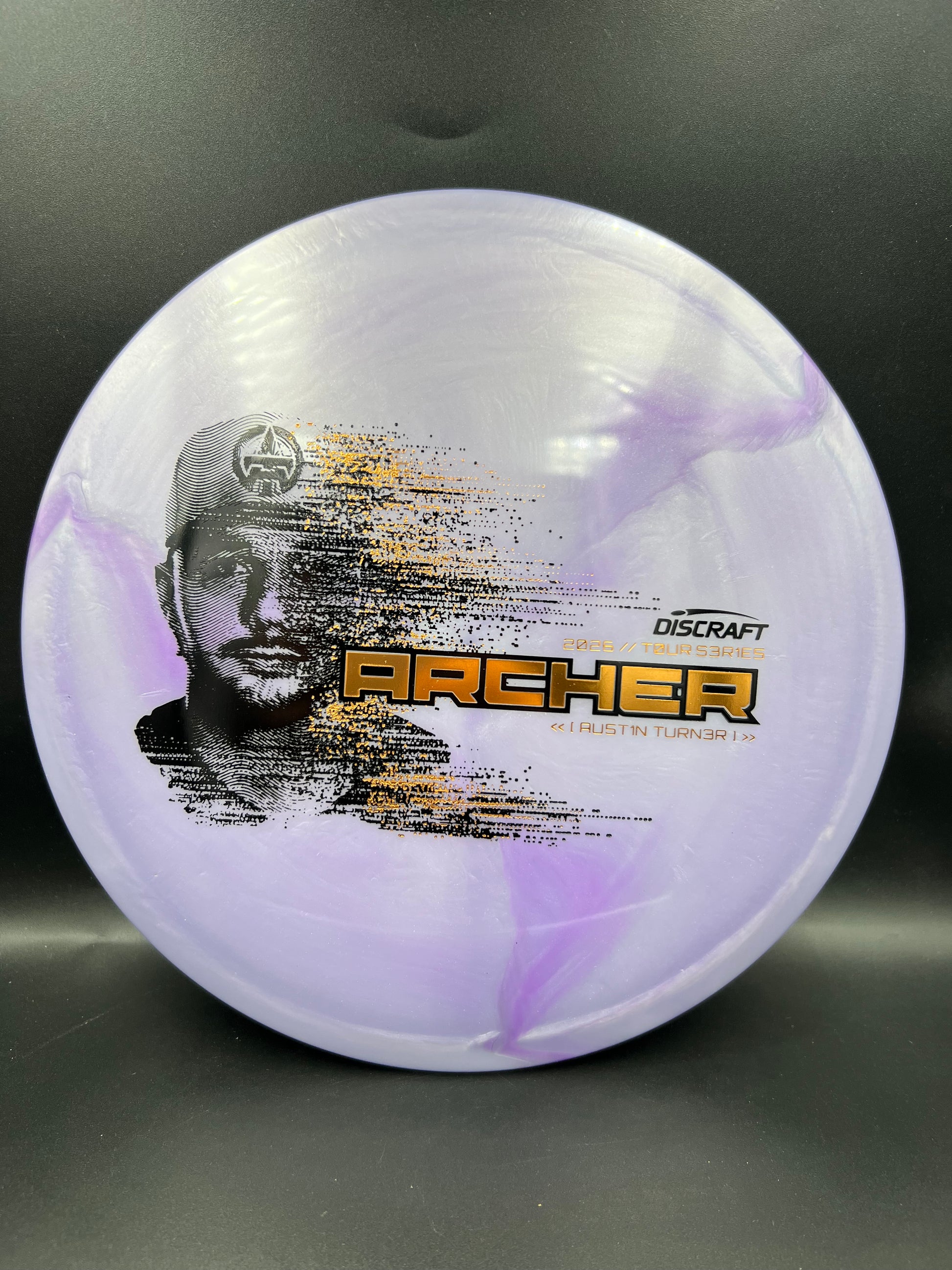 Discraft Austin Turner Archer 2026 Tour Series Light Purple Copper Stamp - 175-176g