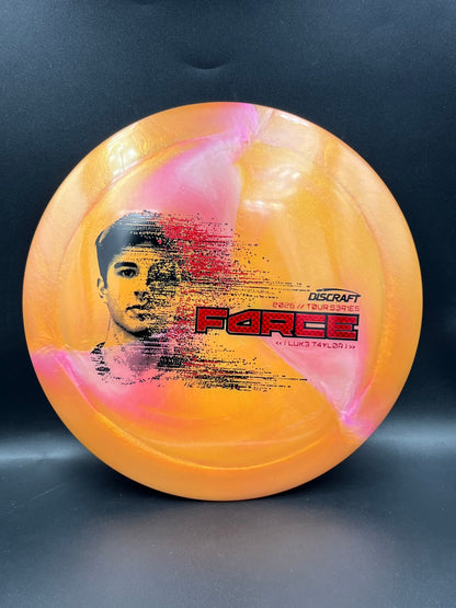 Discraft Luke Taylor Force 2026 Tour Series Orange Red Stamp - 170-172g