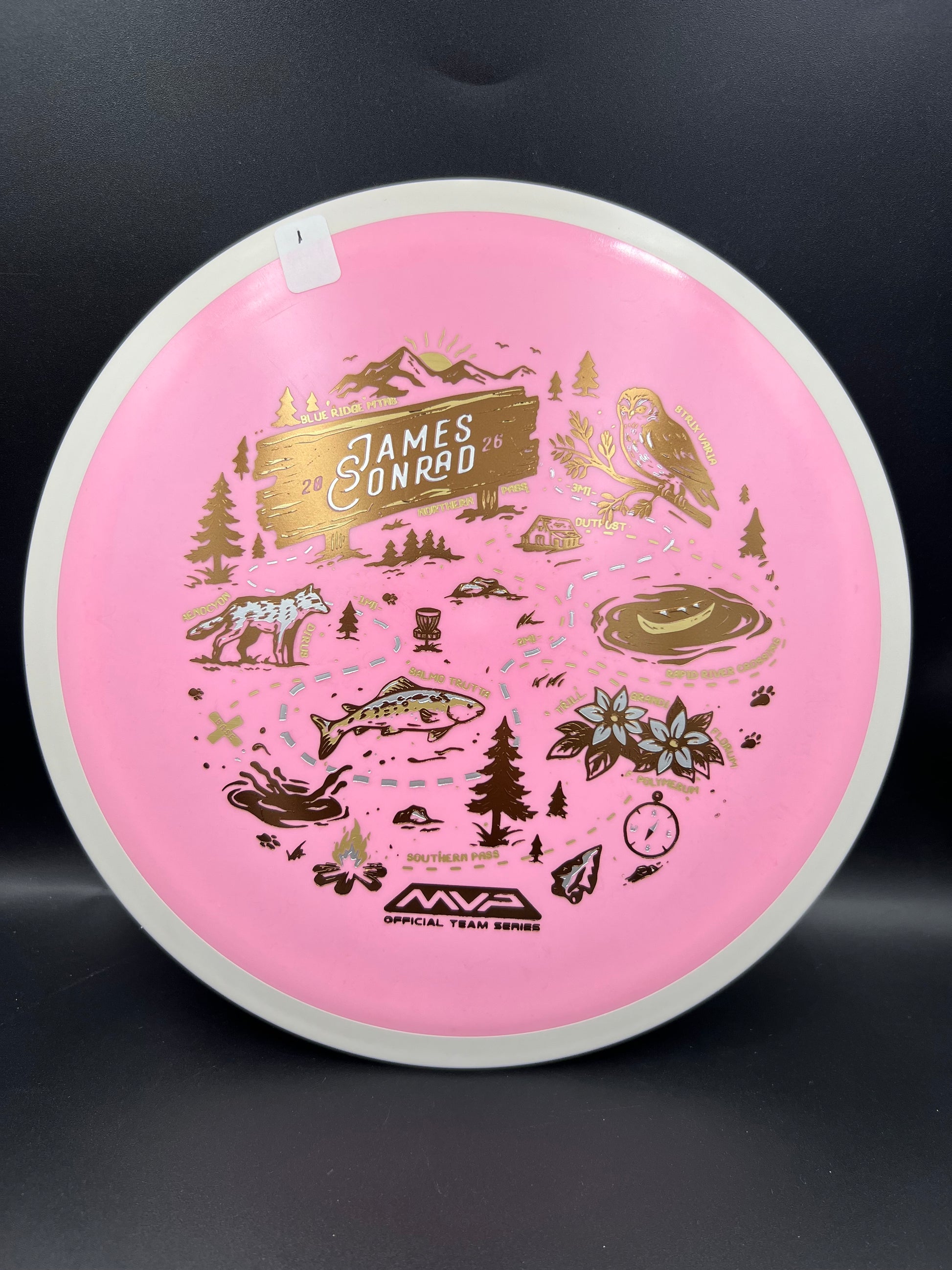 MVP Fission Trail - James Conrad Team Series Pink (1) - 169g