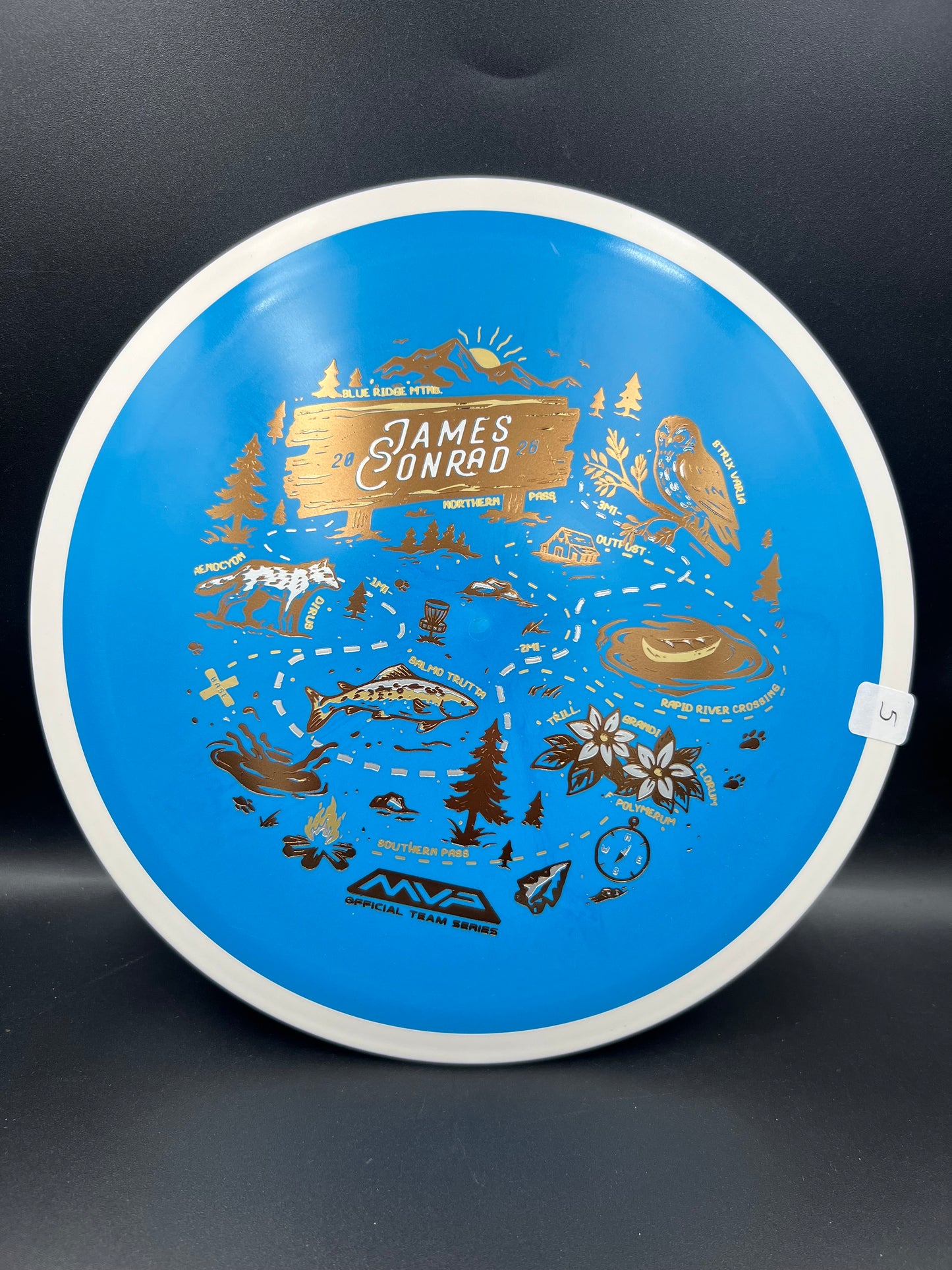 MVP Fission Trail - James Conrad Team Series Blue (5) - 162g
