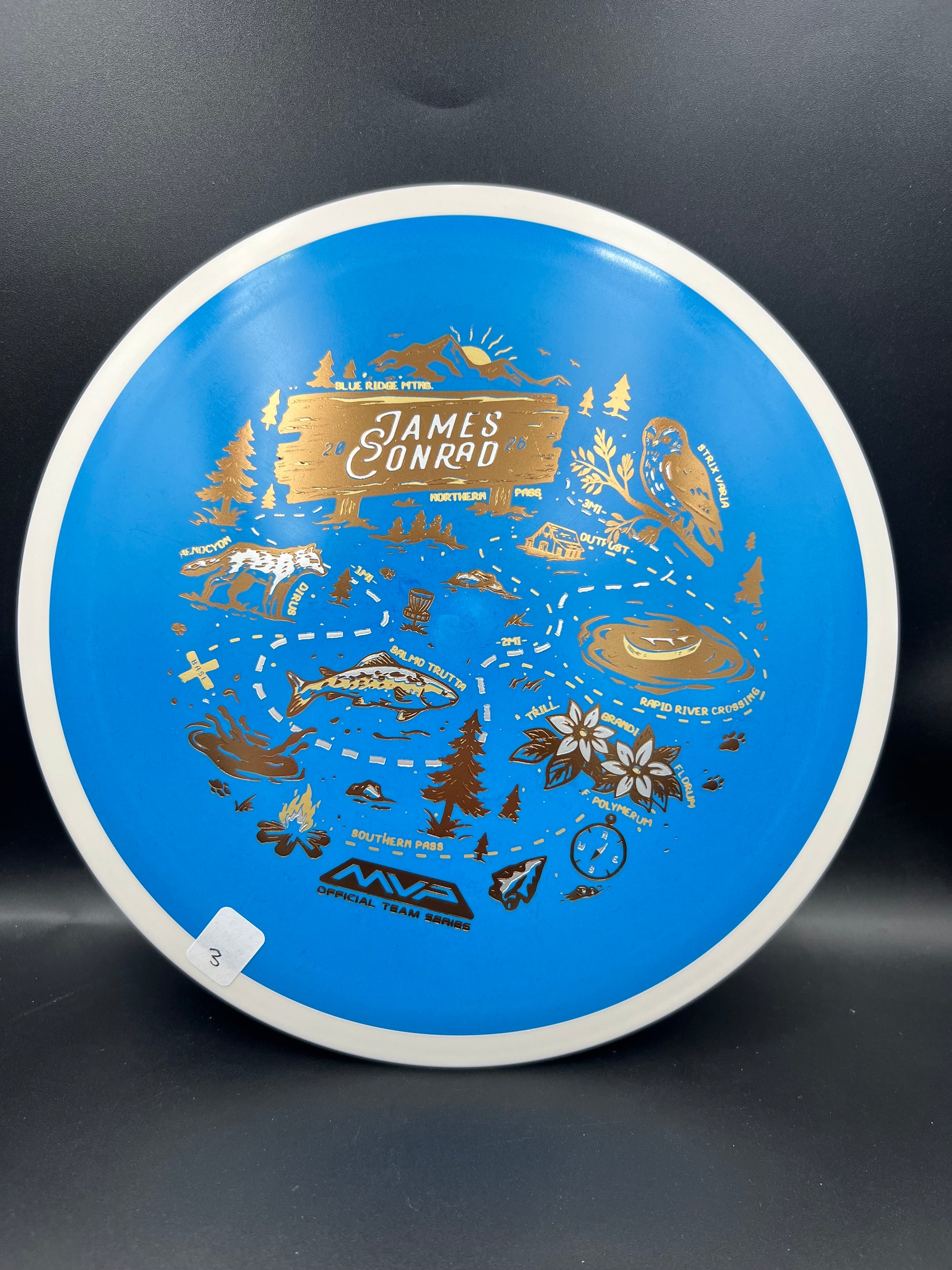 MVP Fission Trail - James Conrad Team Series Blue (3) - 154g