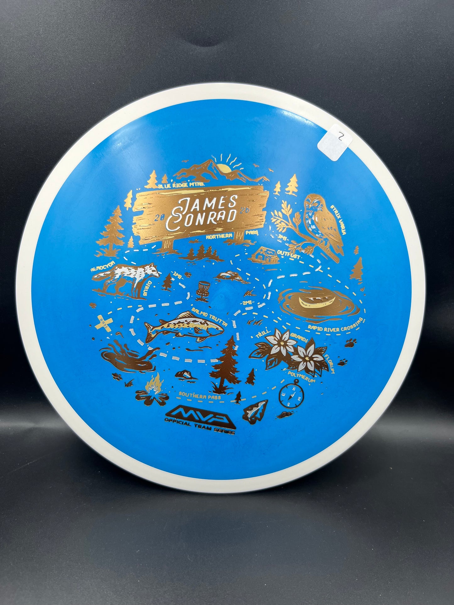 MVP Fission Trail - James Conrad Team Series Blue (2) - 158g