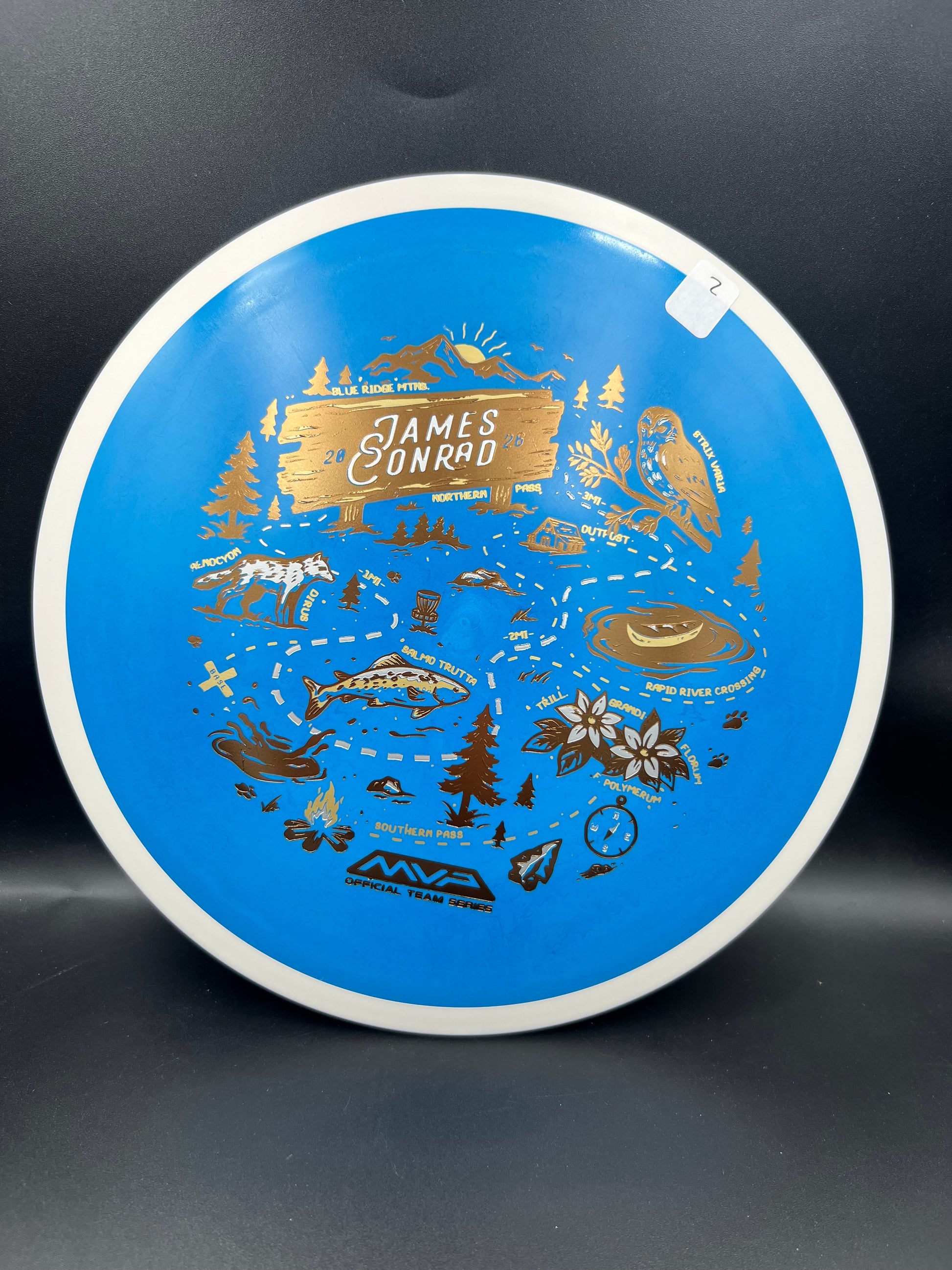 MVP Fission Trail - James Conrad Team Series Blue (2) - 158g