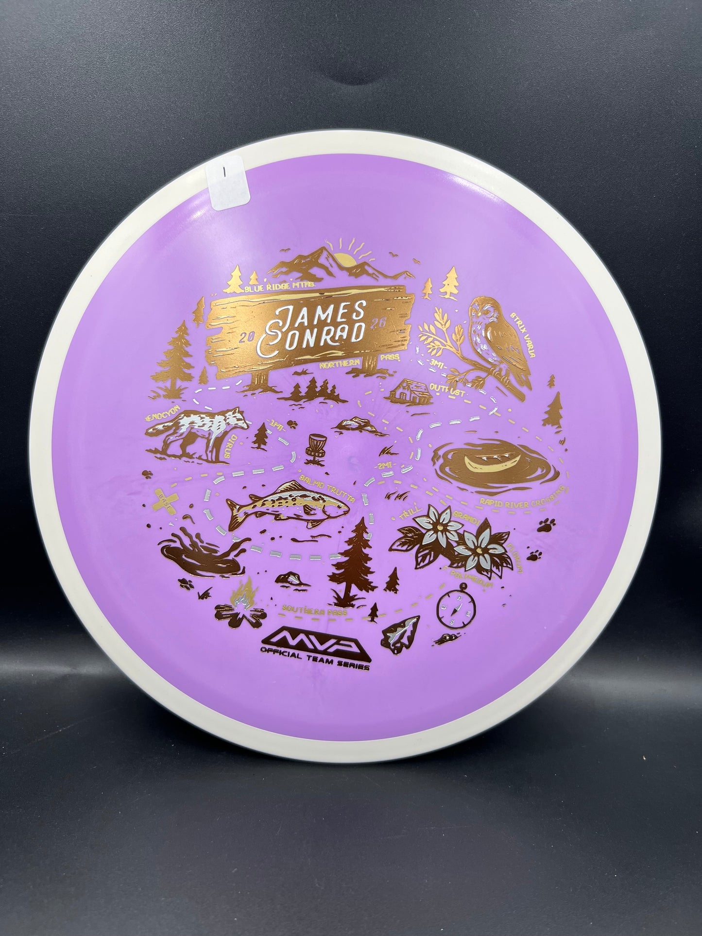 MVP Fission Trail - James Conrad Team Series Light Purple (1) - 164g