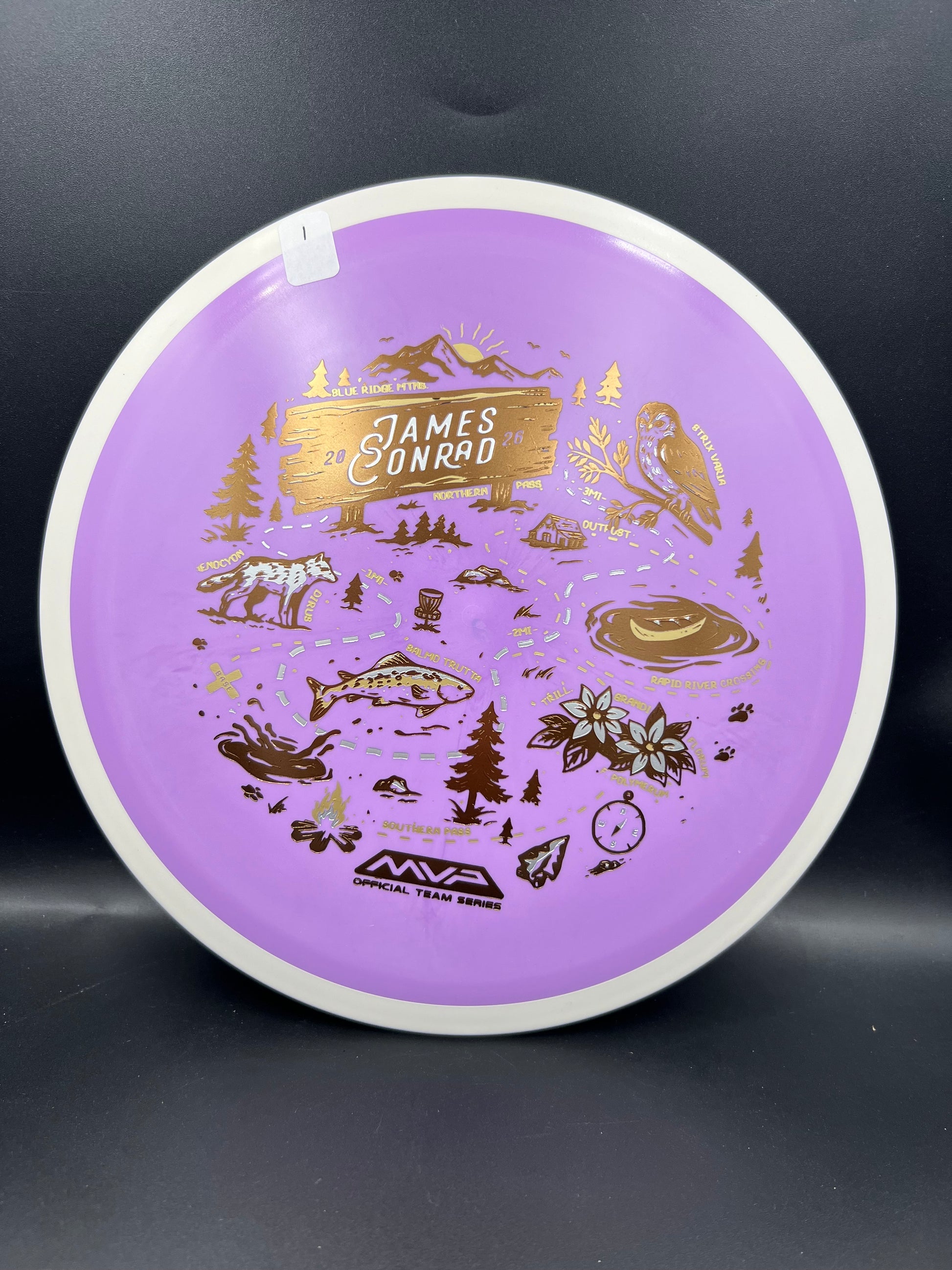 MVP Fission Trail - James Conrad Team Series Light Purple (1) - 164g